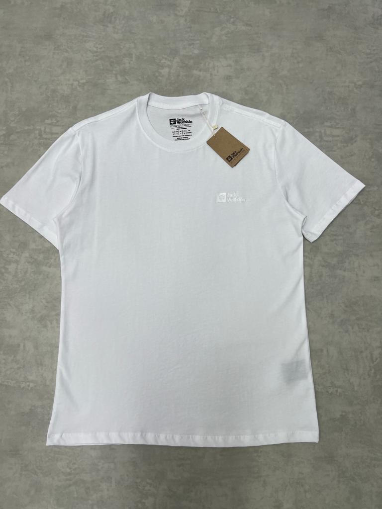 Basic Mini Classic Logo Regular Fit White T-shirt