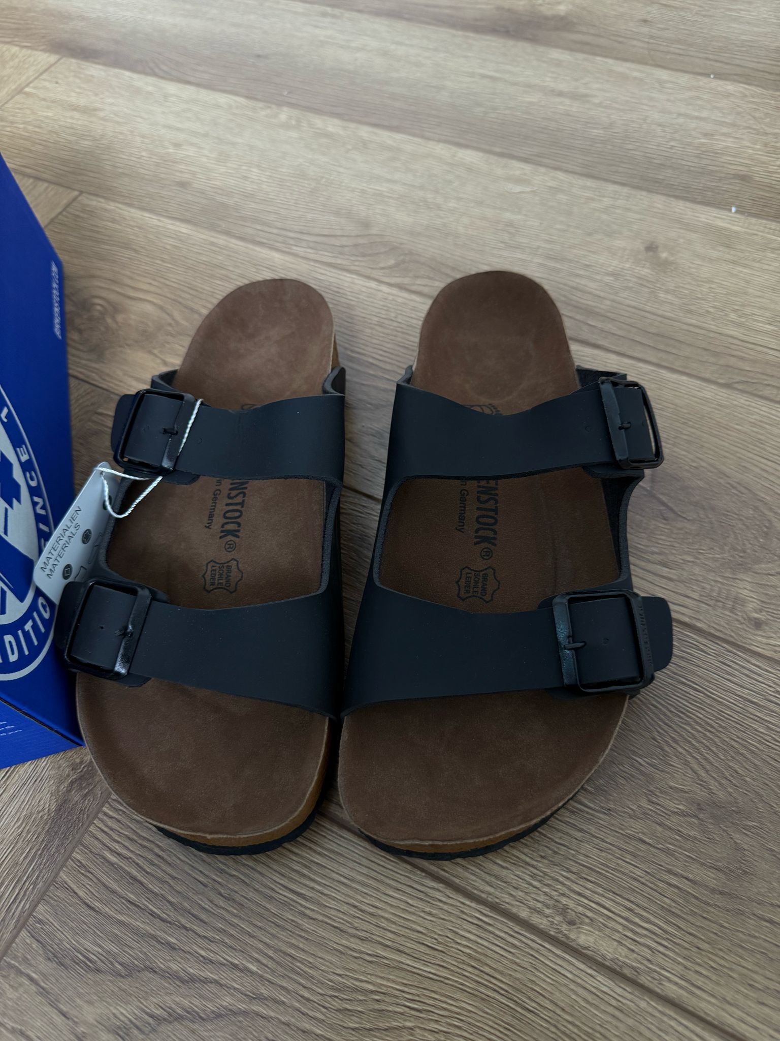 Yeni Sezon Özel Sandalet Premium İthal  Erkek Terlik  - SİYAH MAT