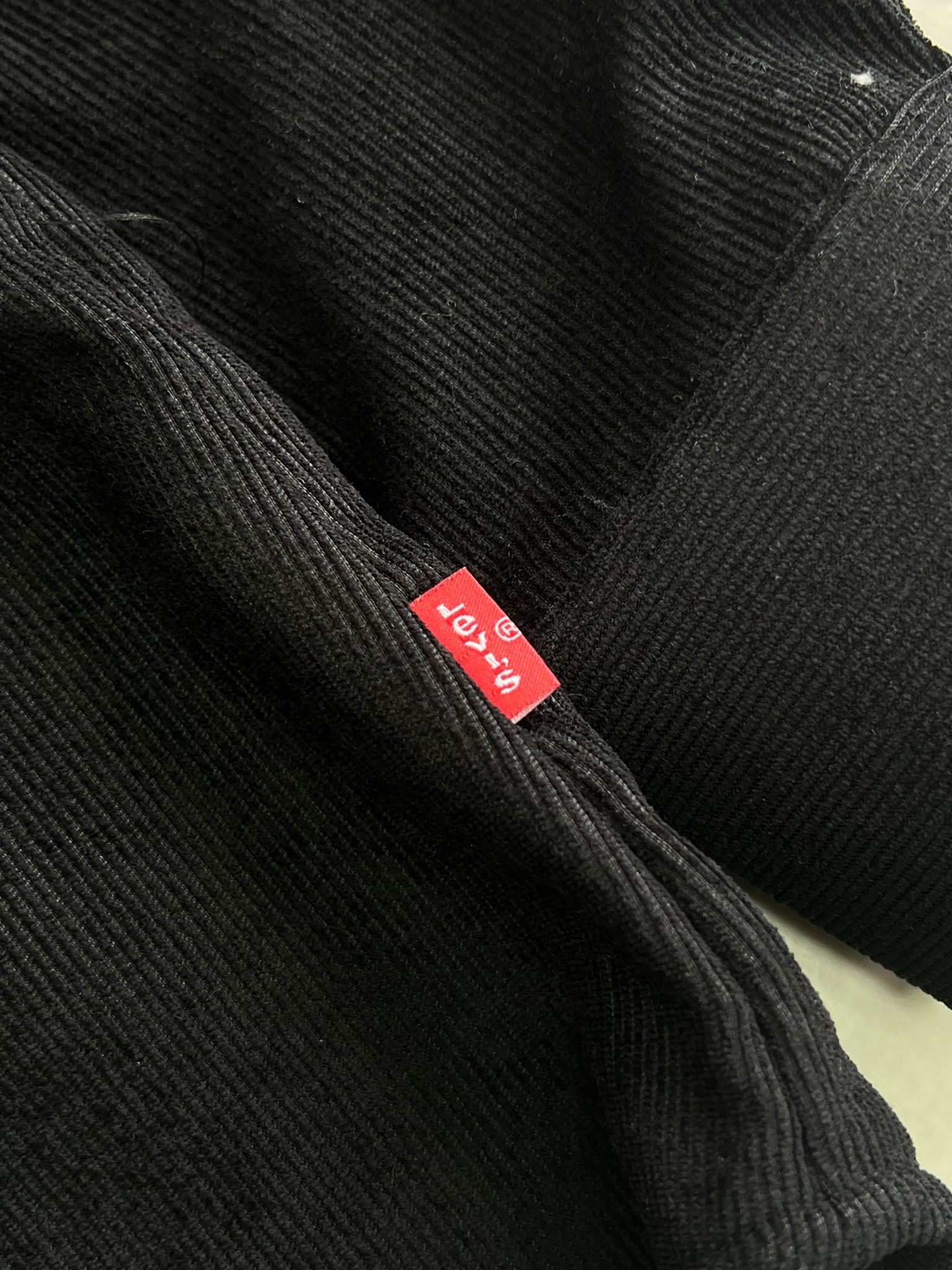 Basic Mini Logo Kadife Black Gömlek