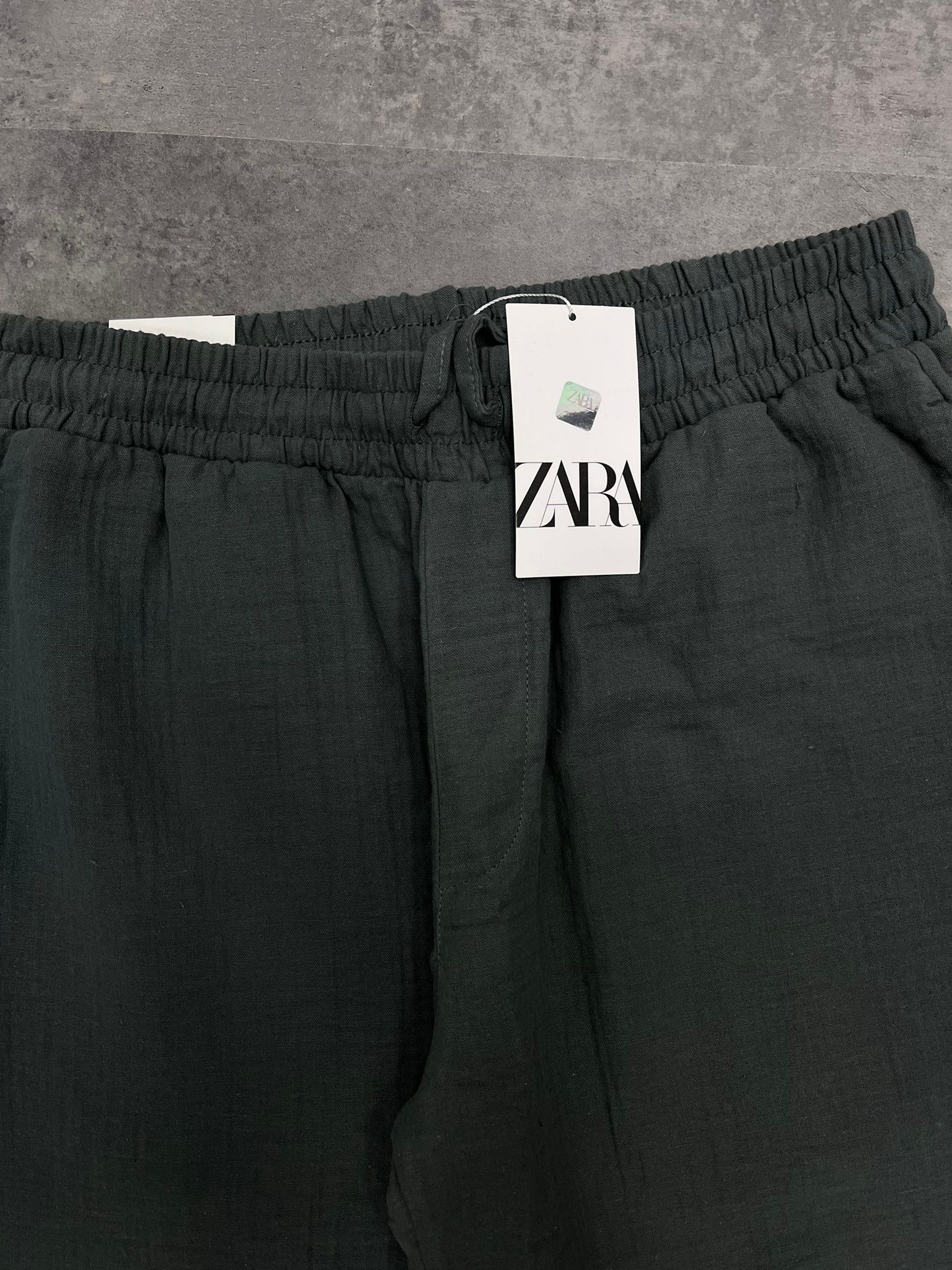 Yeni Sezon Keten Pamuk Rahat Haki Pantalon