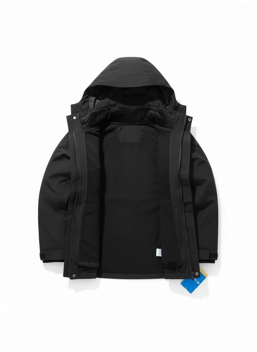 Yeni Sezon 3in1 Cepli Premium Kalın Mont