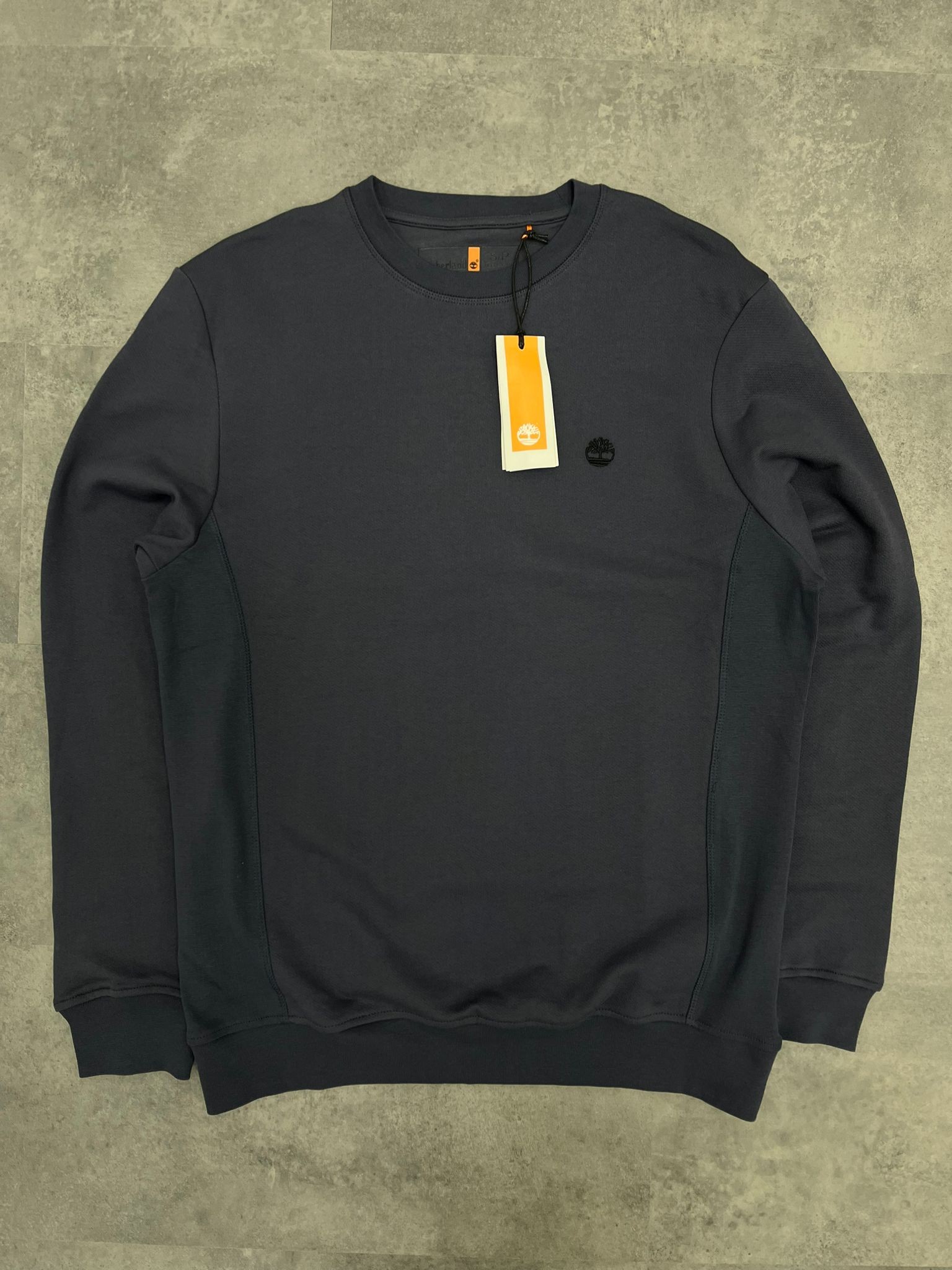 Yeni Sezon Basic Mini Logo Sweatshirt - ANTRASİT