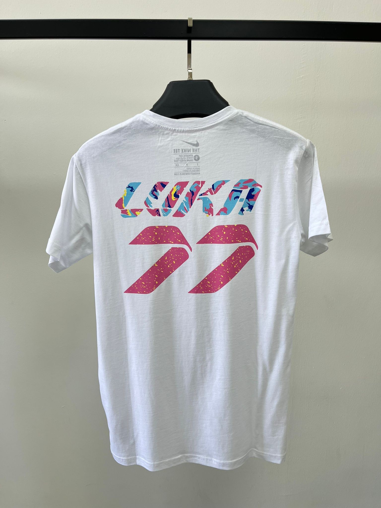 Back To Print Luka 77 White T-shirt