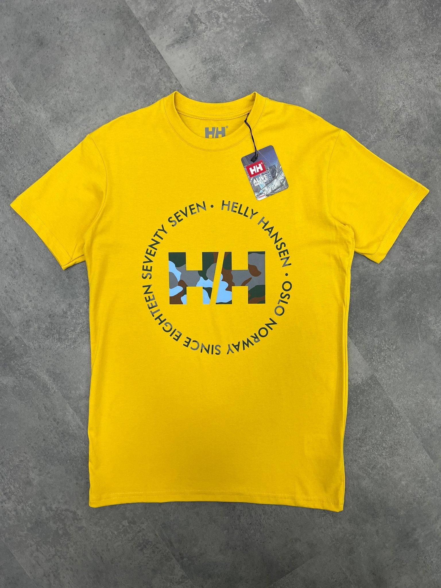 Yeni Sezon Back To Print Mid Icon Yellow  T-shirt