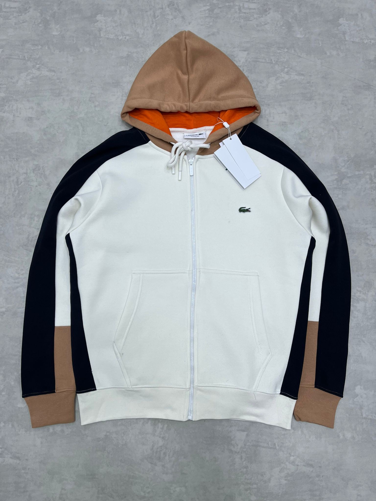 Limited Edition Tam Fermuarlı Özel Seri Cream Ceket