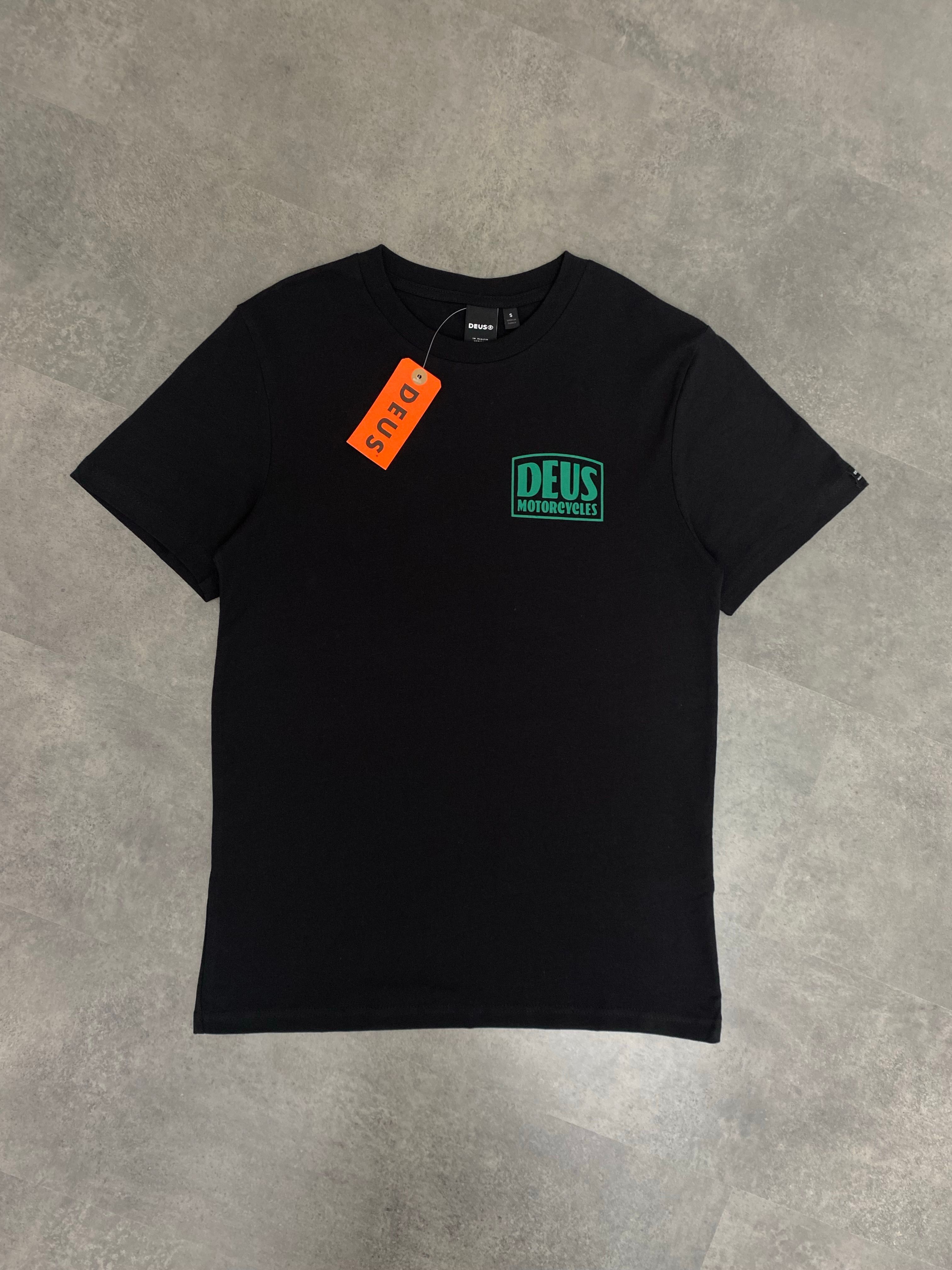 Yeni Sezon Ex Machina Customs Camperdown T-shirt - SİYAH