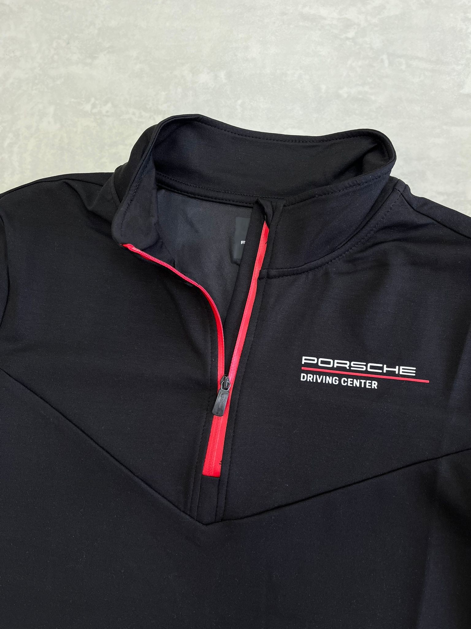 Özel Seri Yarım Fermuarlı Long Sleeve Black T-shirt 