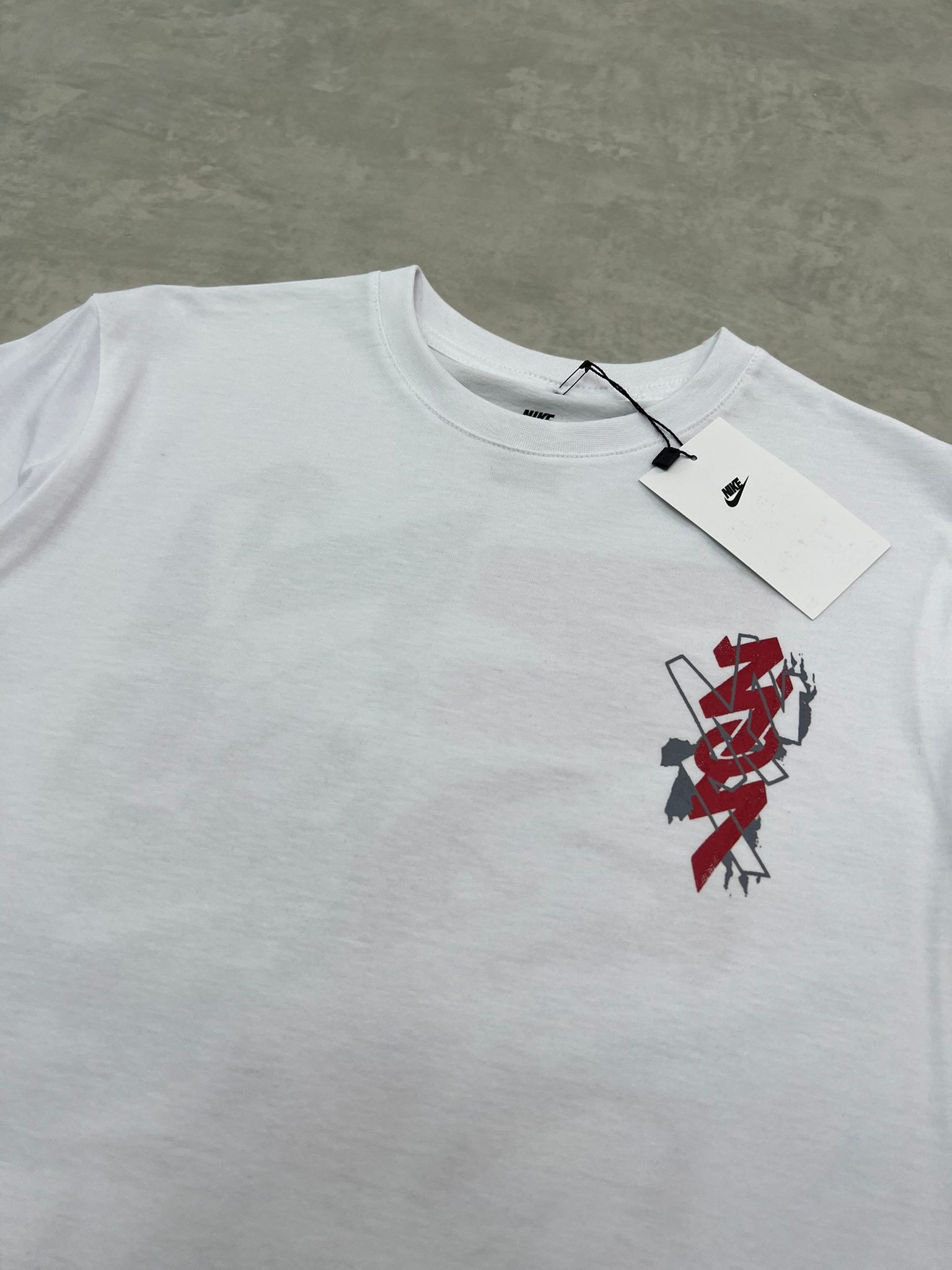 Zwn Non Model Back Print White  T-shirt