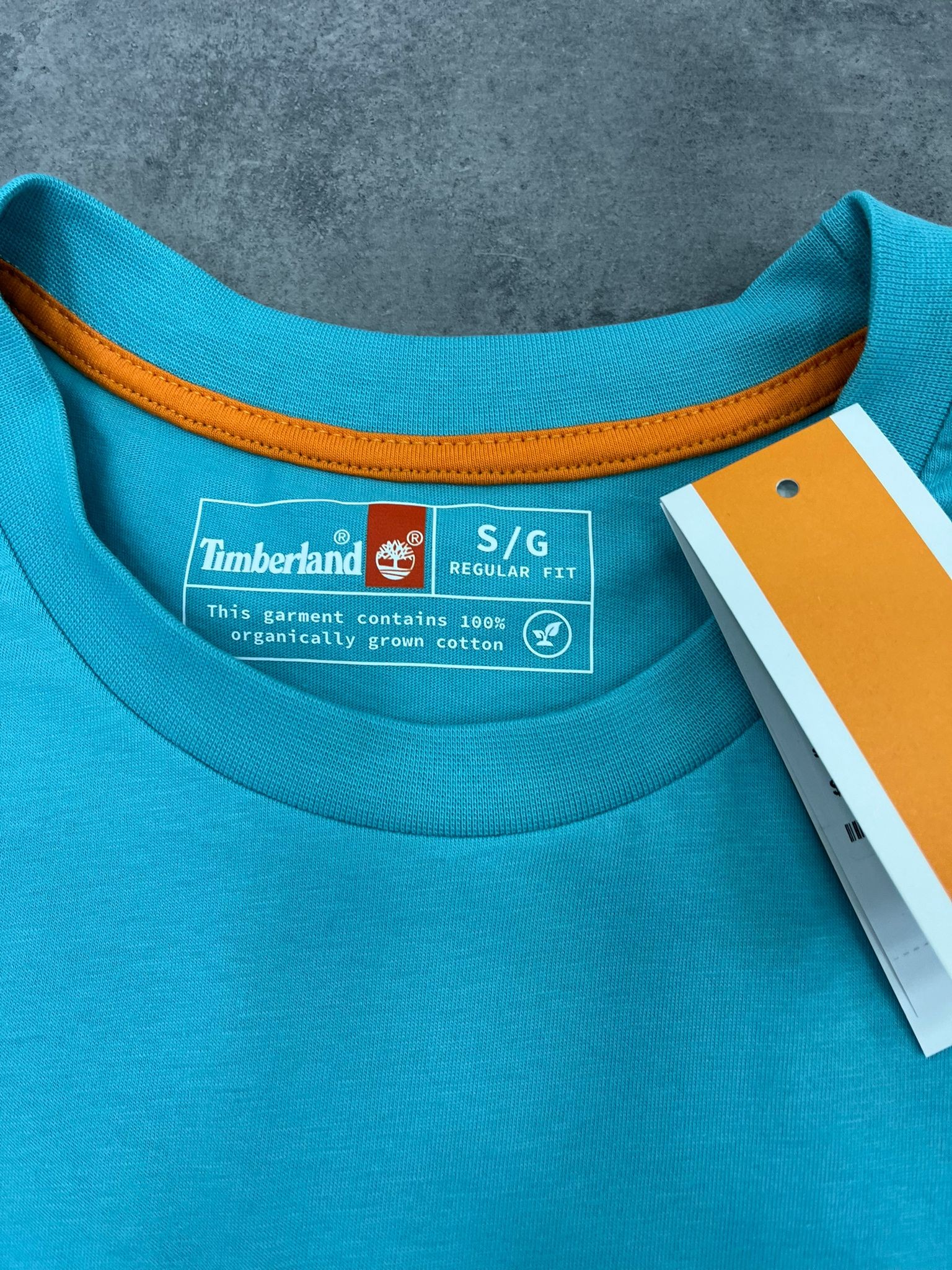 Yeni Sezon Est.1973 Nakış Logo Mid Icon Light Blue T-shirt