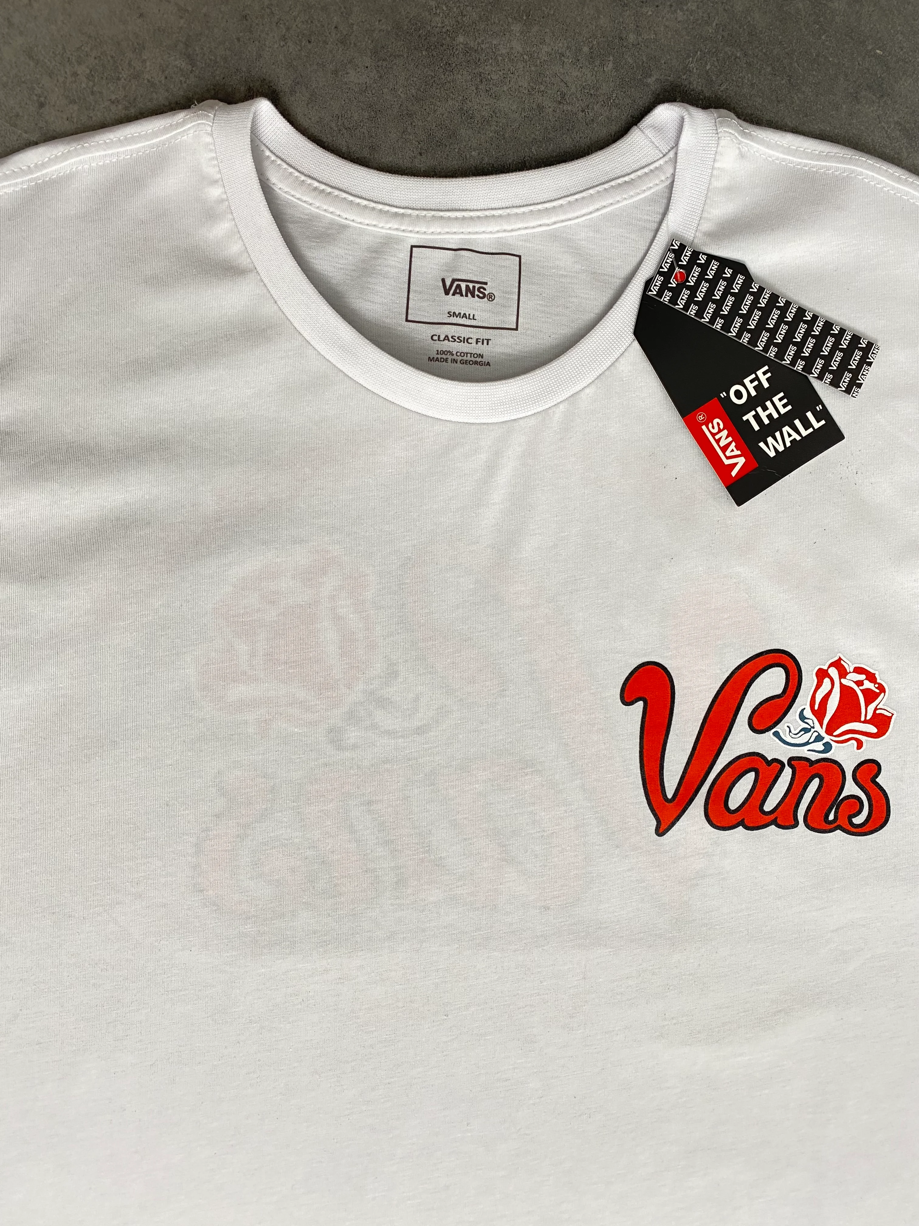 Yeni Sezon  Red Rose Back To Print T-shirt