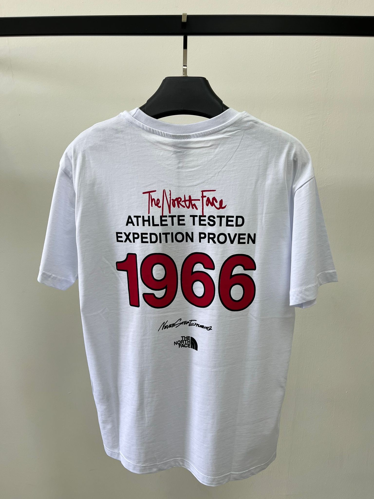 1966 Athelete White Oversize T-shirt