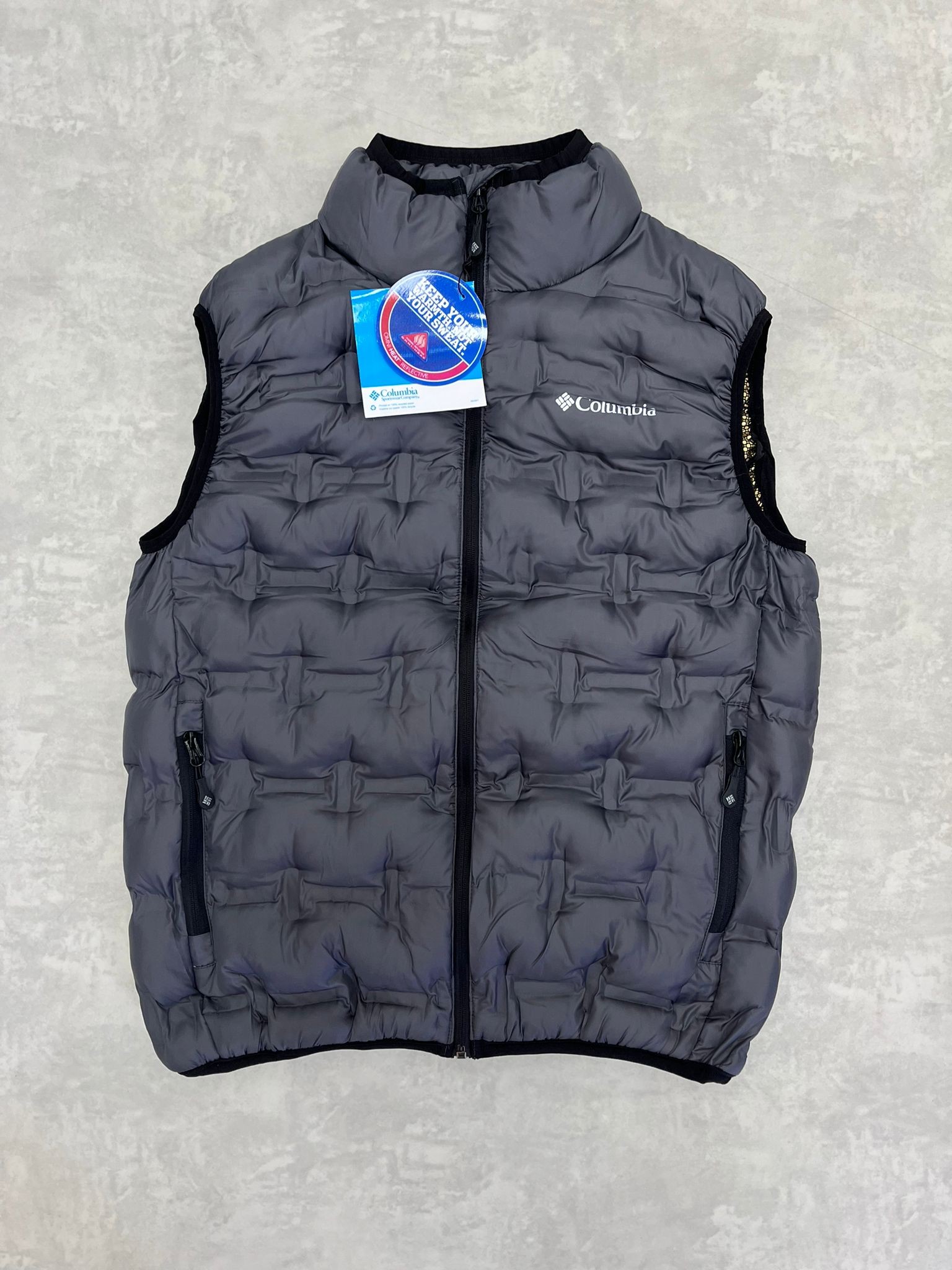Delta Ridge Gold Termal 3D Astar Dolgulu Gray  Yelek