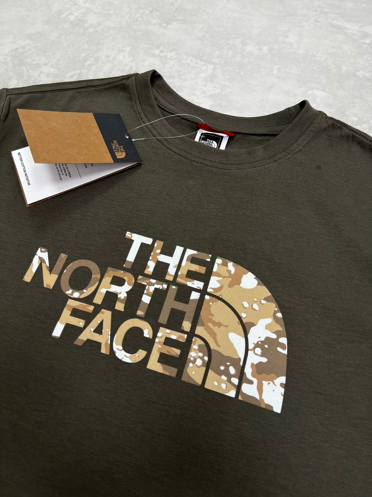  Mid Camouflage Logo Tee Haki T-shirt