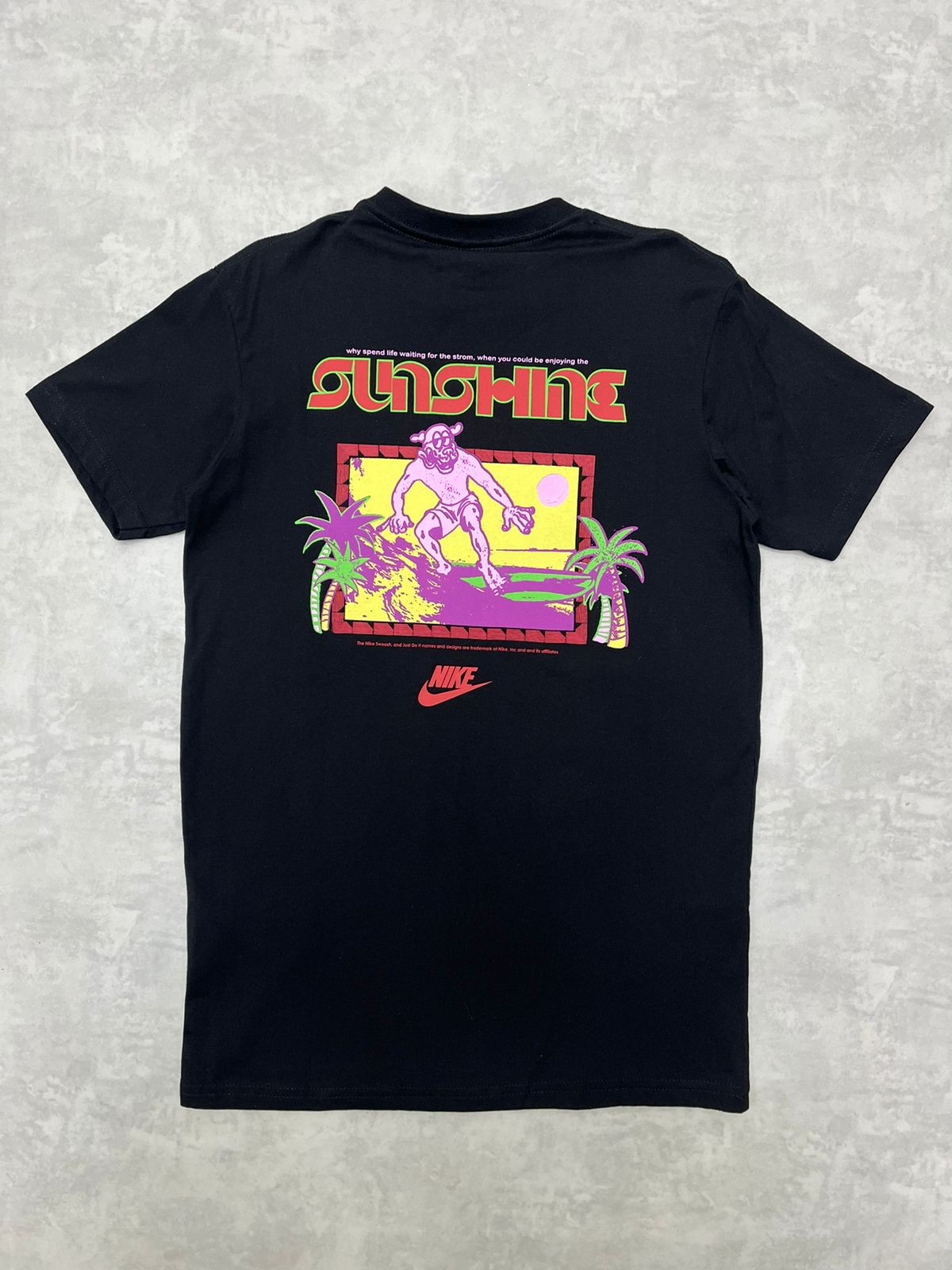 Sonshıne Pink Panter Black T-shirt