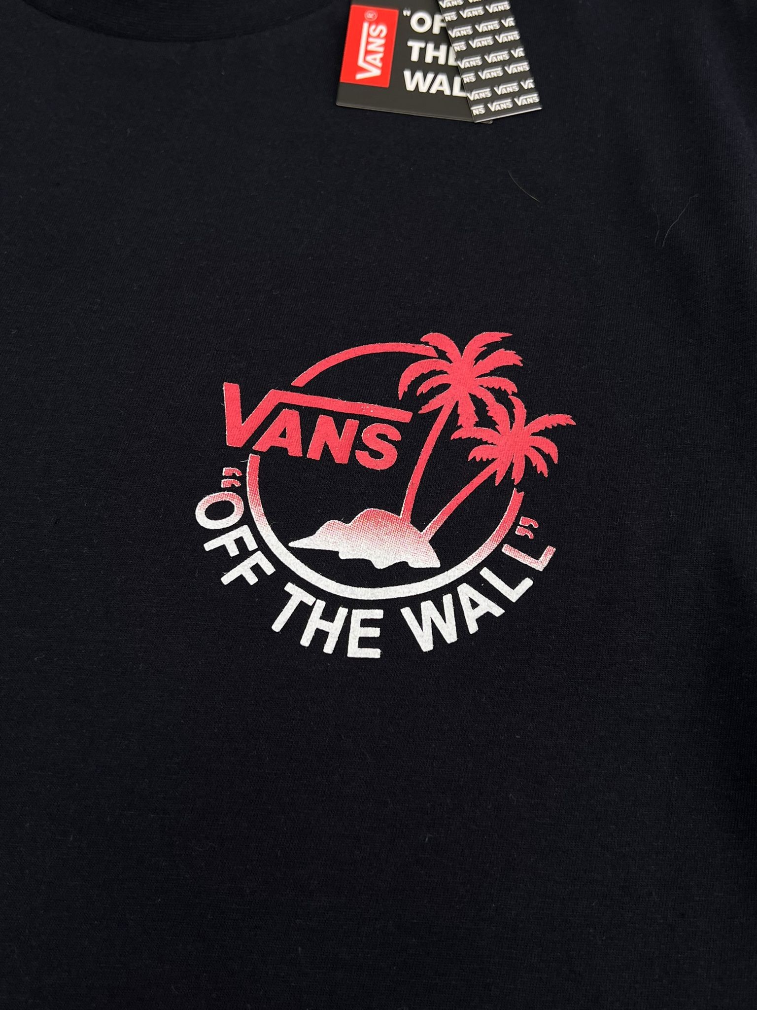 Yeni Sezon Back To Print Palm Beach Navy Blue T-shirt