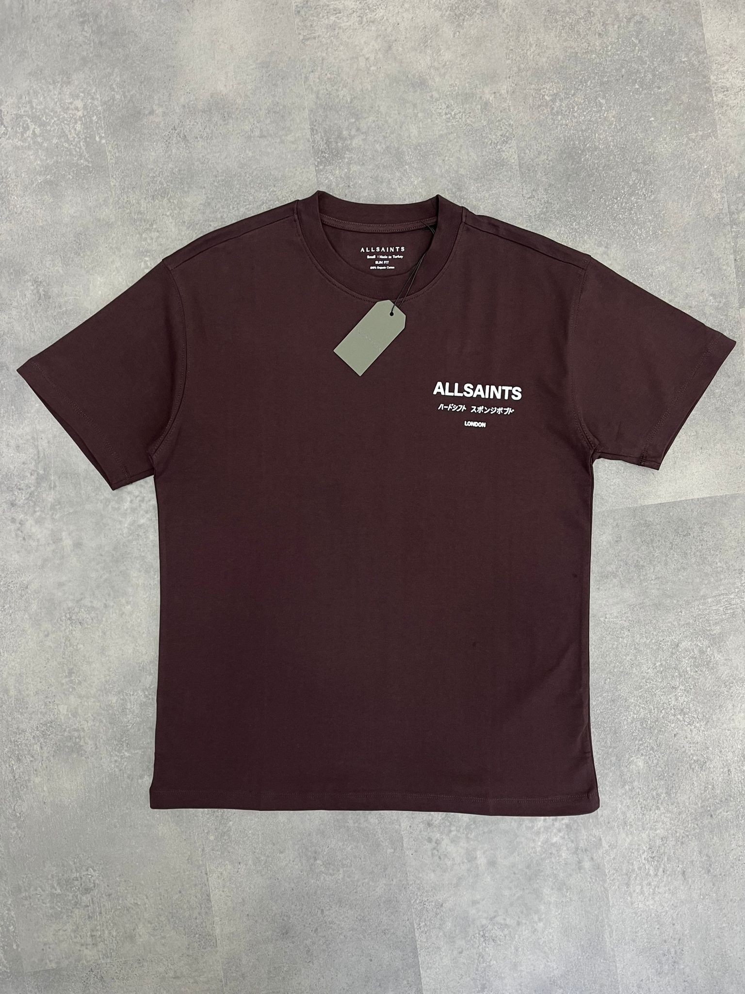 Yeni Sezon Back To Print Underground Oversized Brown T-shirt