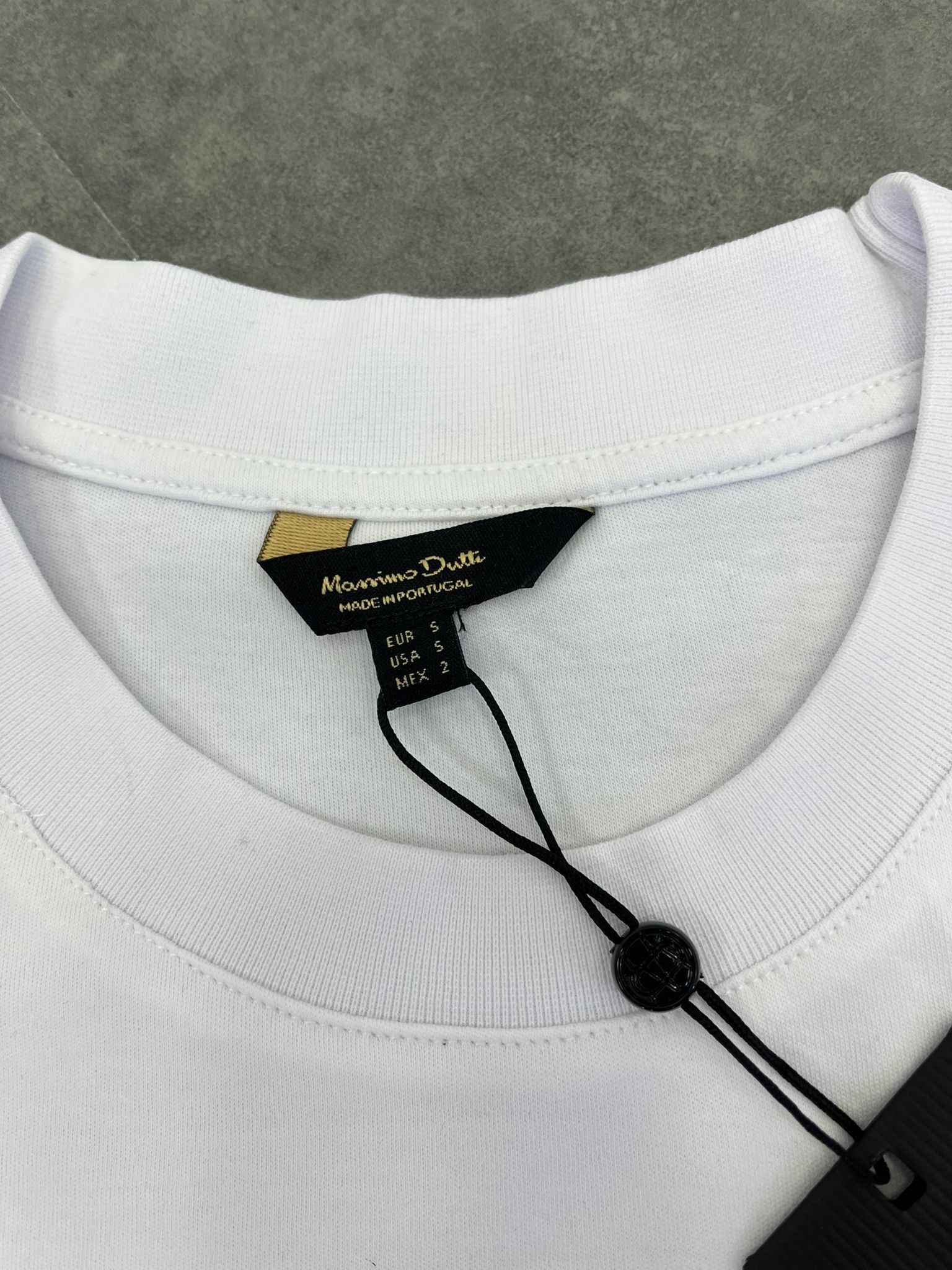 Yeni Sezon Organik Pamuk Mid Icon Logo White T-shirt