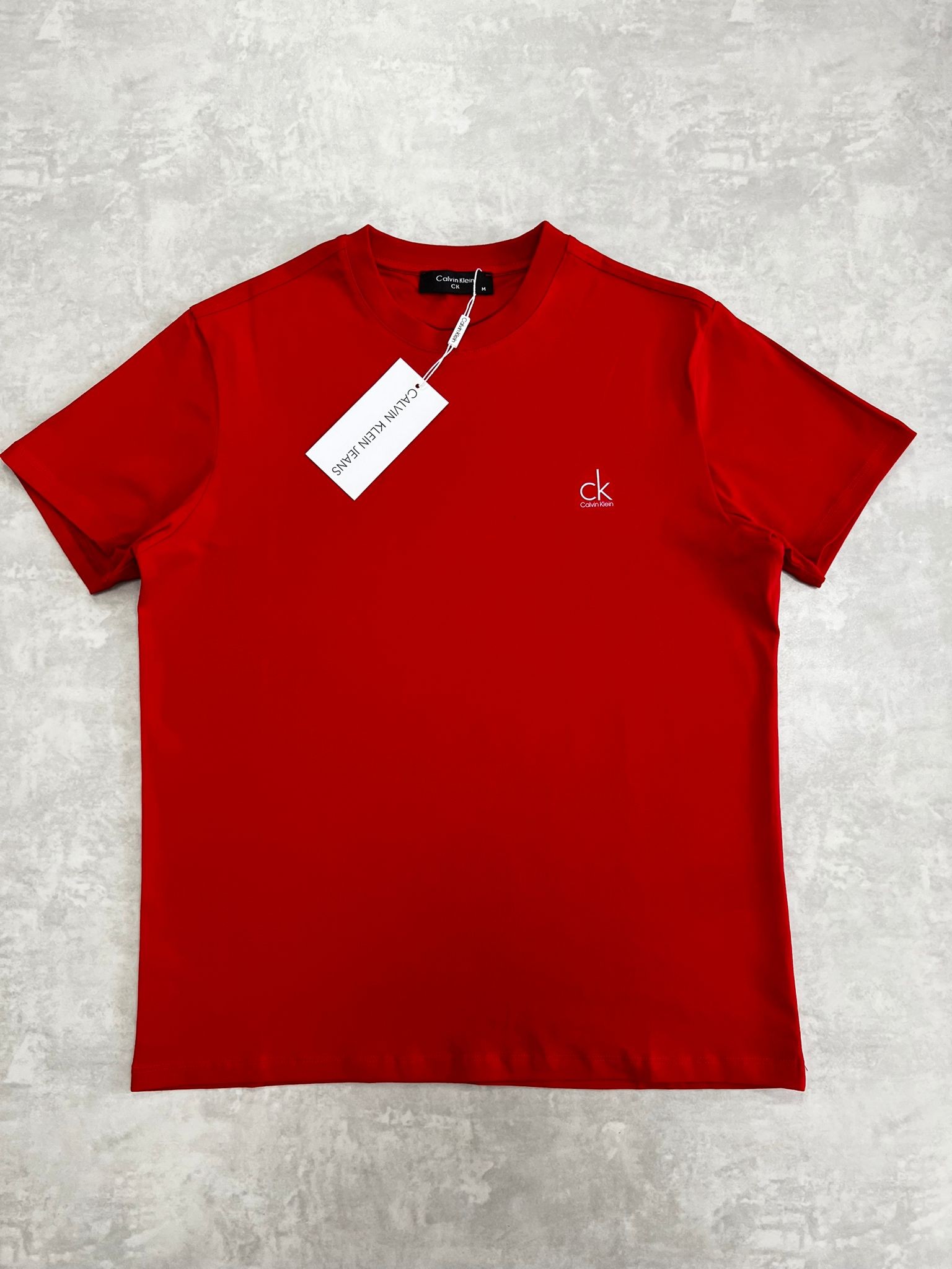 Basic Mini Logo Red  T-shirt