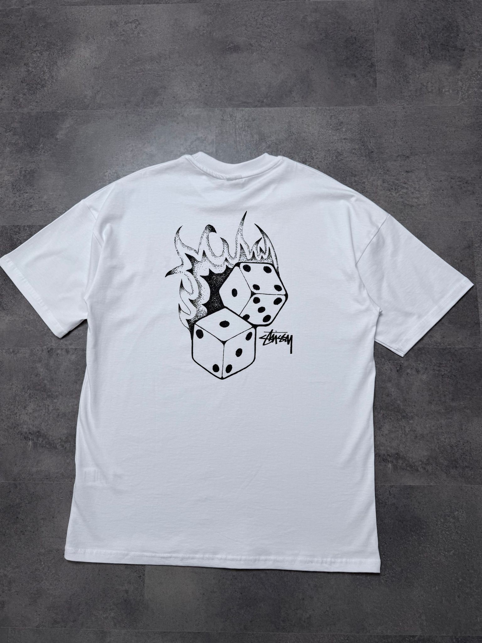 Yeni Sezon Membrane Back Print T-shirt - BEYAZ