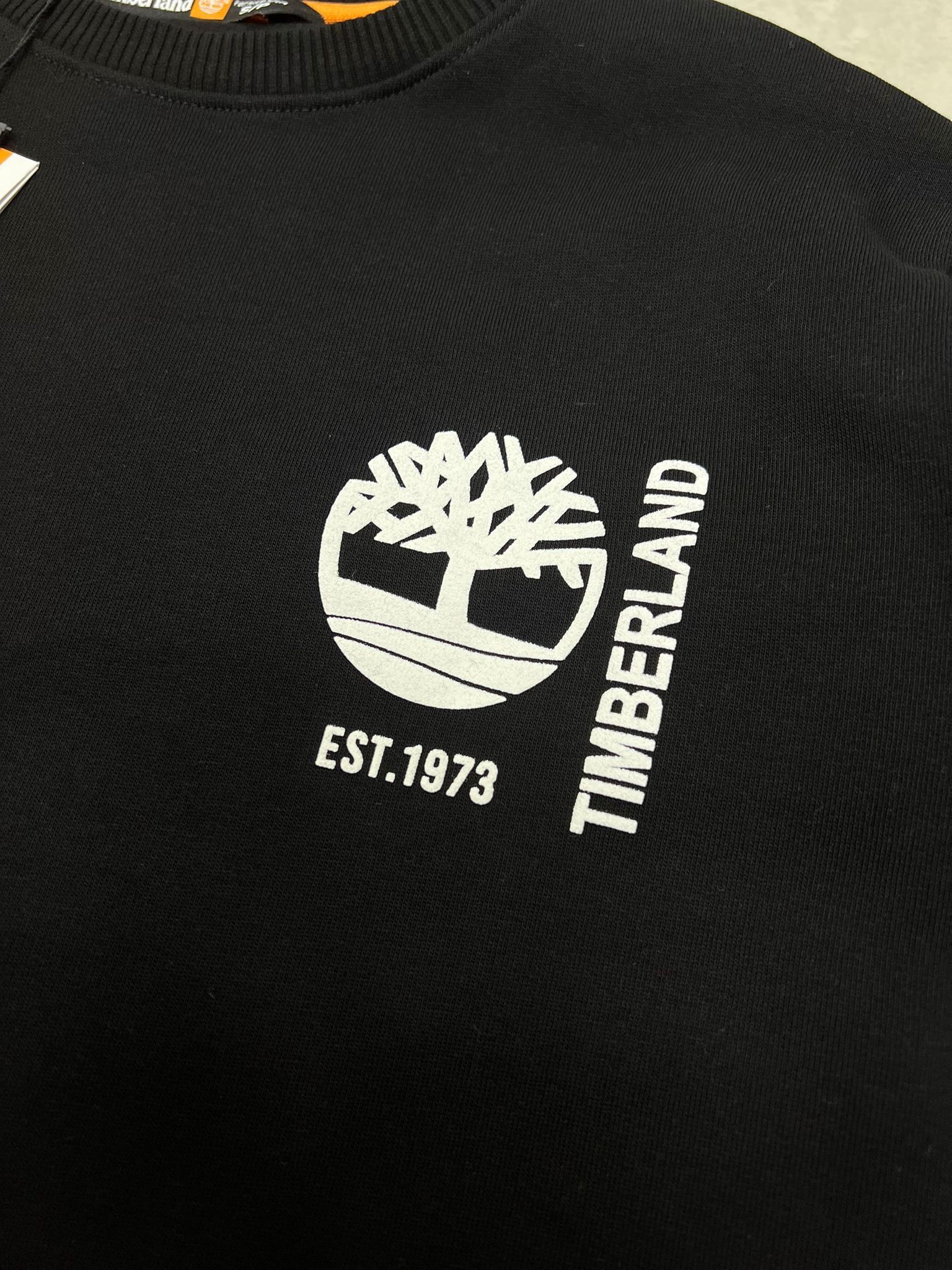 Est.1973  Basic Logo Black Şardonlu  Sweatshirt