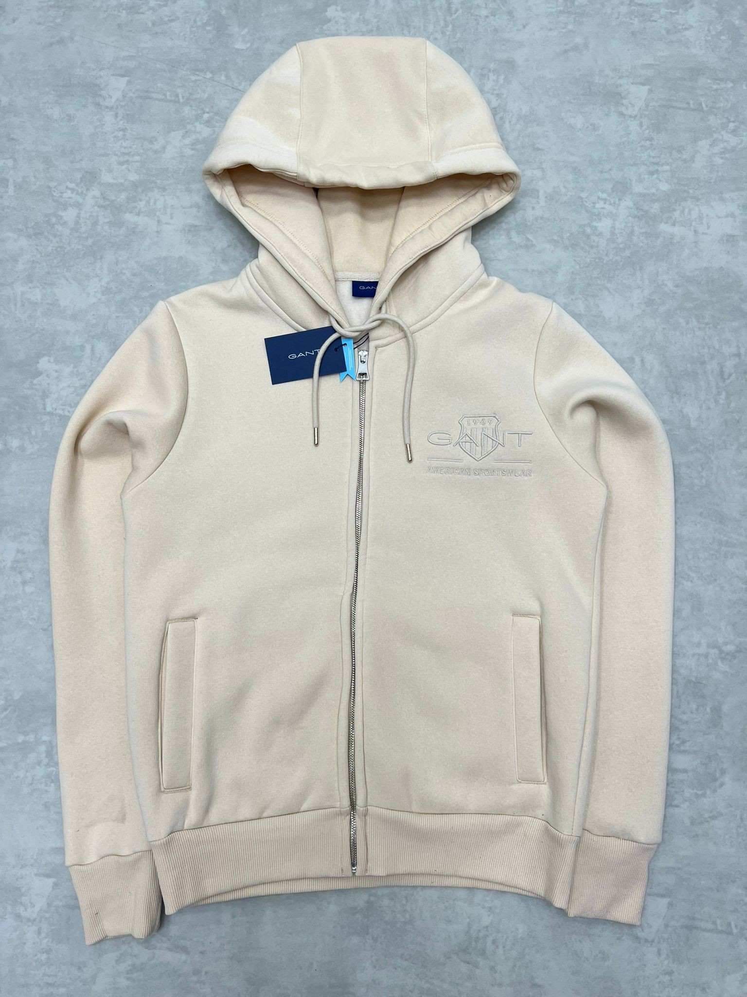 American SportsWear Ton to Tone Cream Ceket