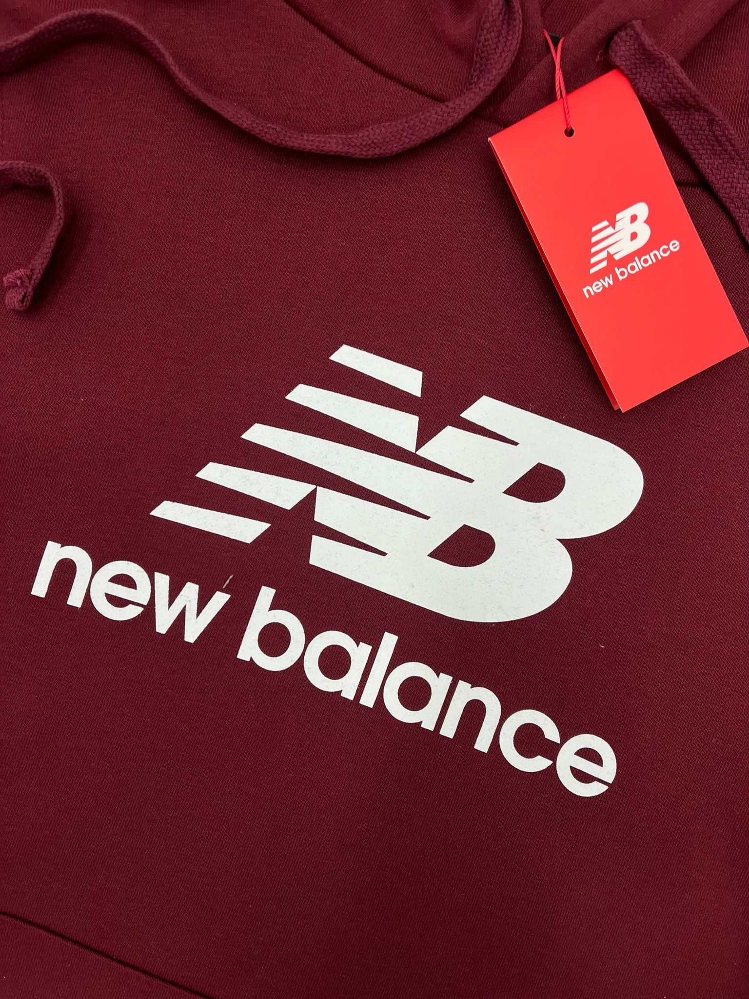Mid Essential İcon Logo Bordo Sweatshirt