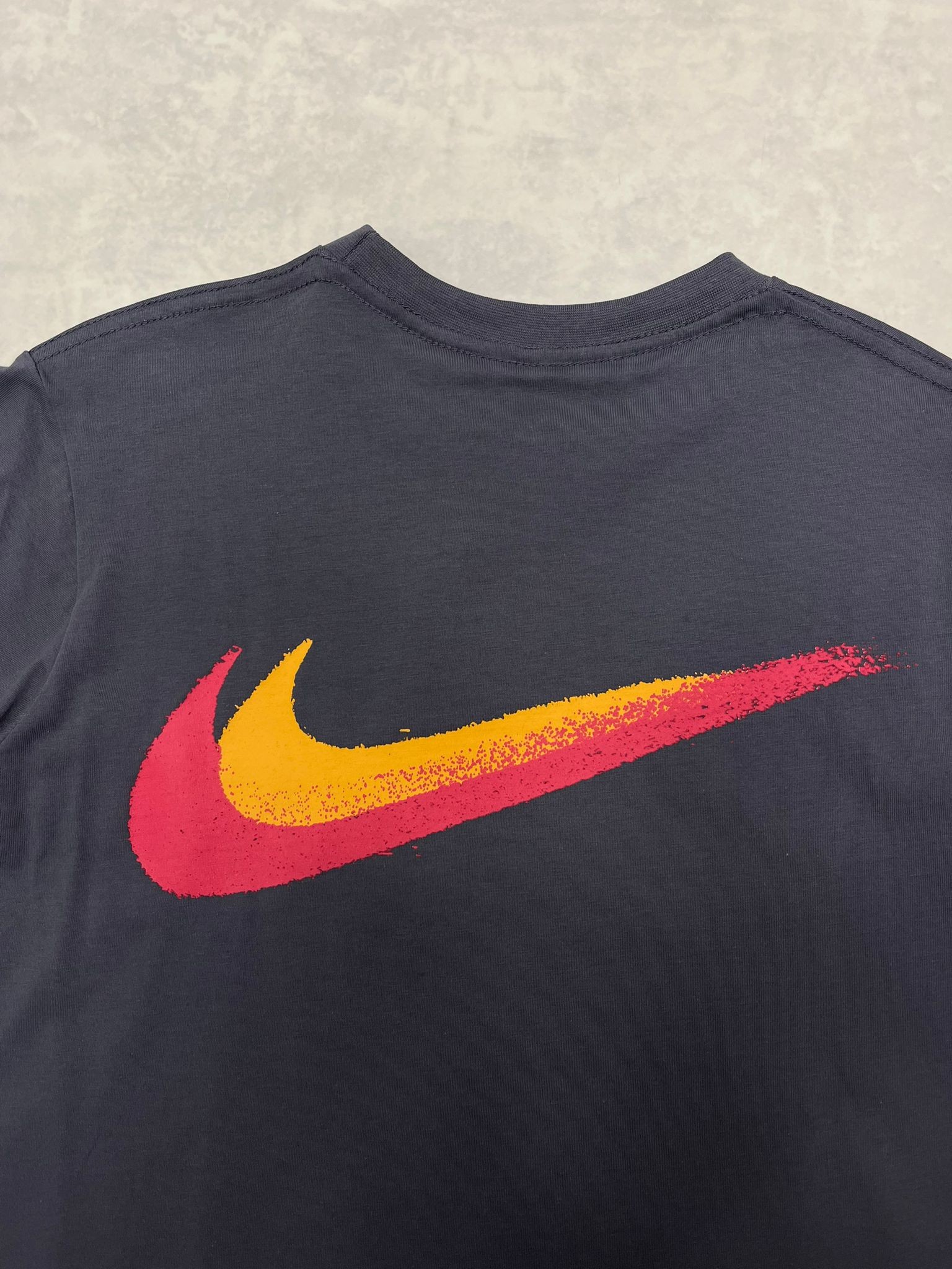 Icon Back To Print Antrasit Logo T-shirt