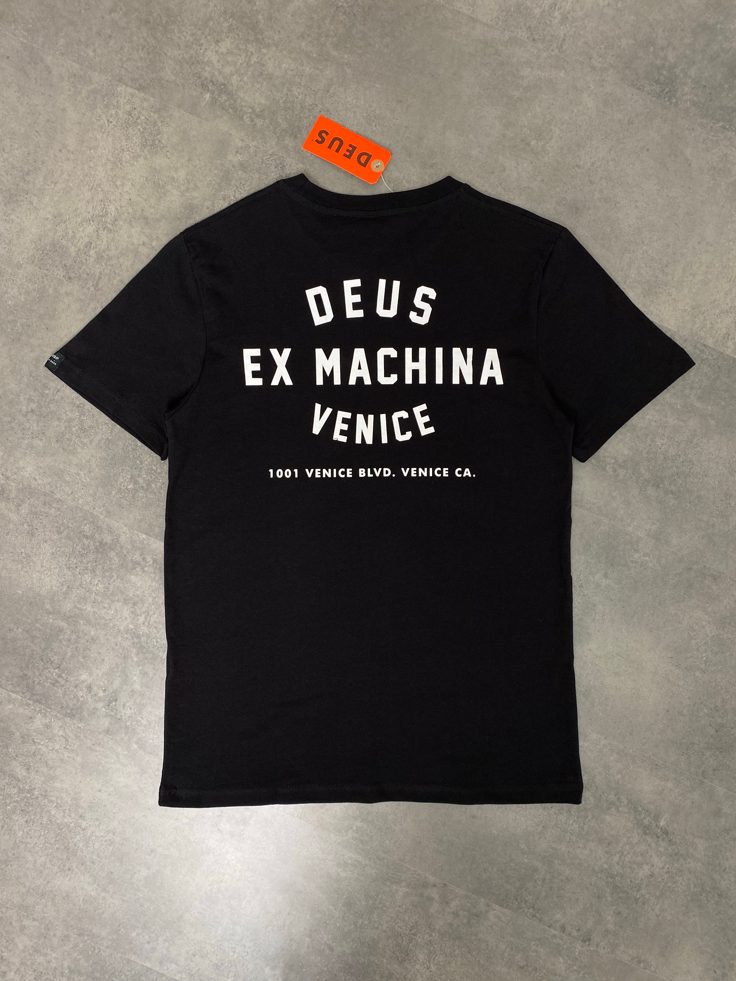 Yeni Sezon Ex Machina Venice Skull Black T-shirt