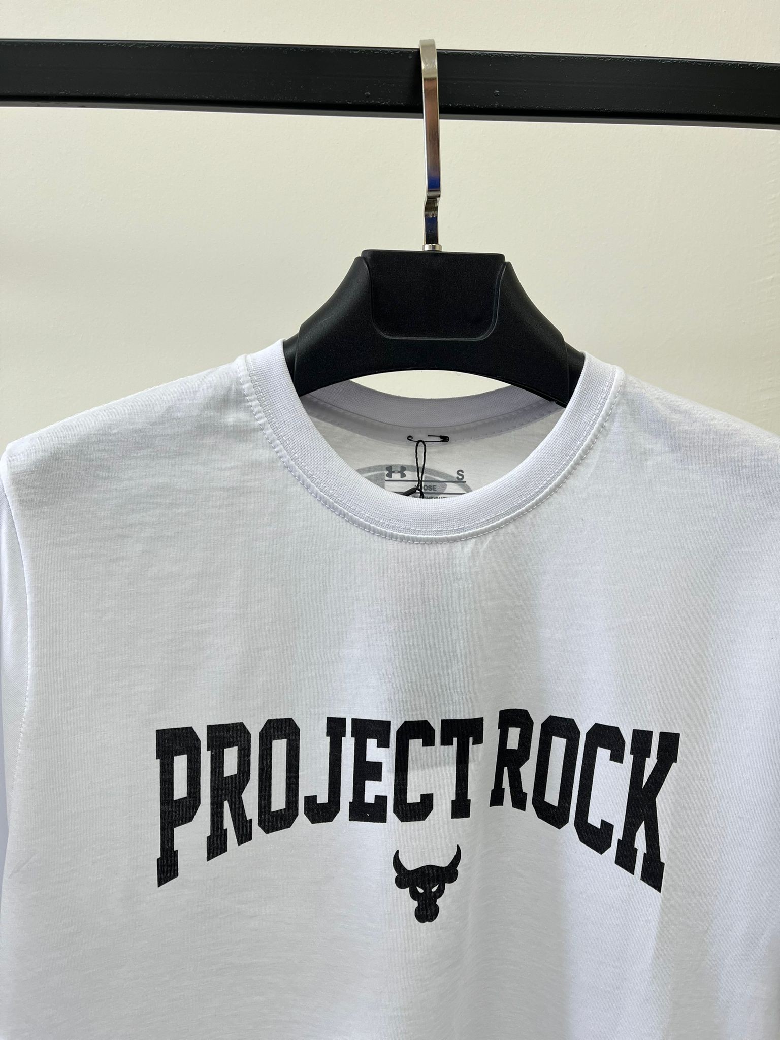 Project Rock Icon Mid Logo White T-shirt