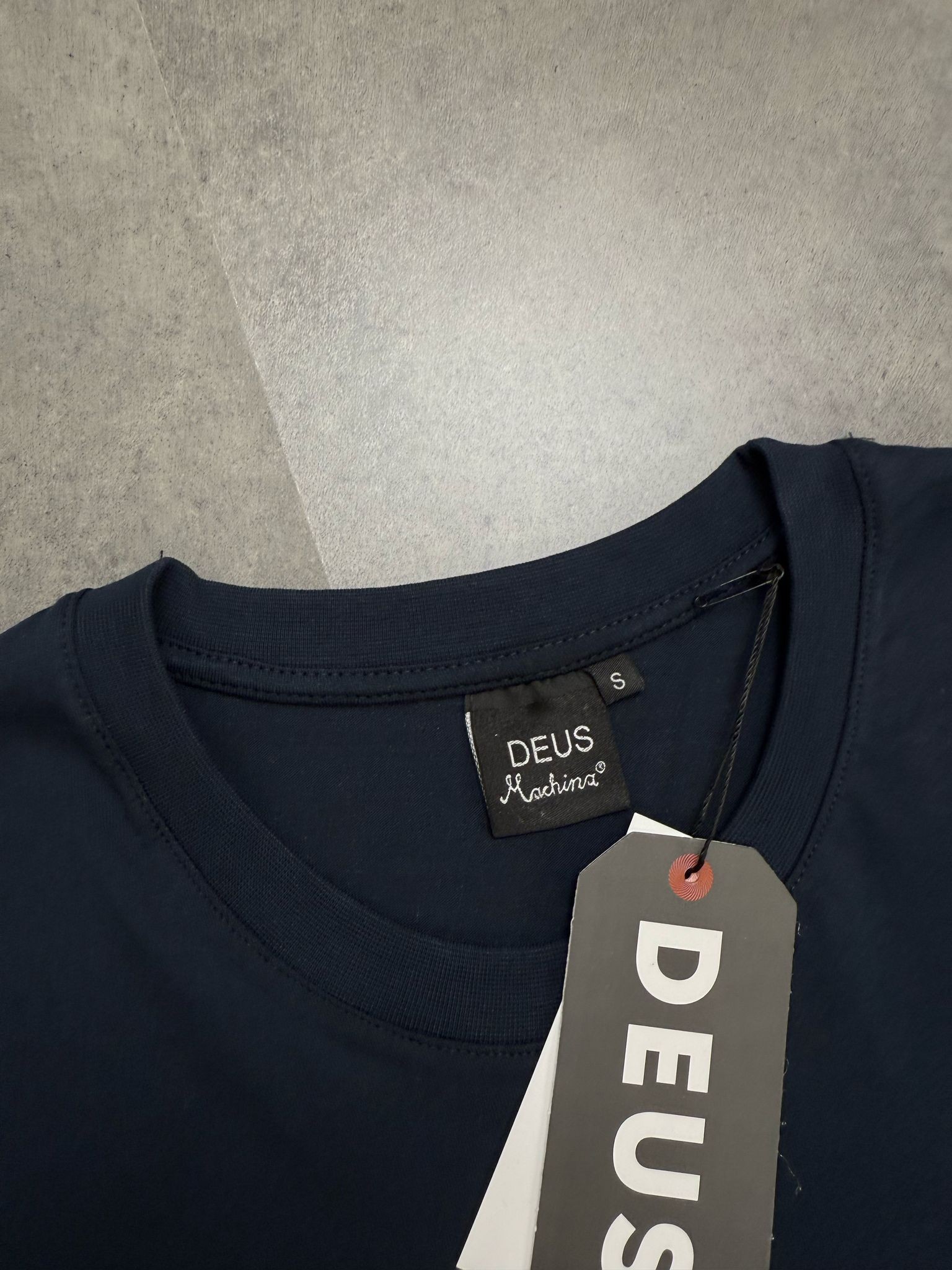 Yeni Sezon Ex Machina God Any Navy Blue T-shirt