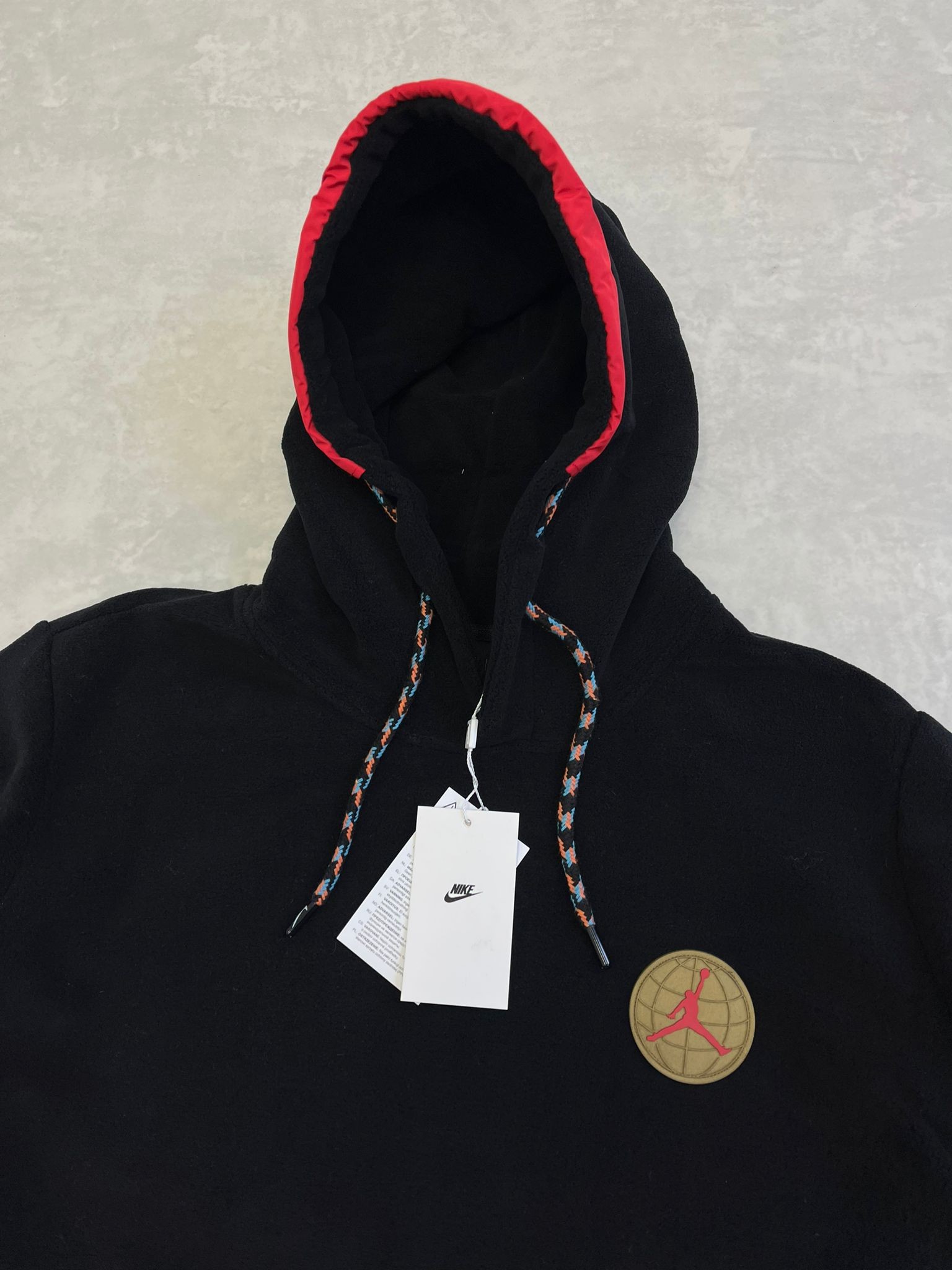 Essential Statement Mountaınsıde Fleece Black Hoodie