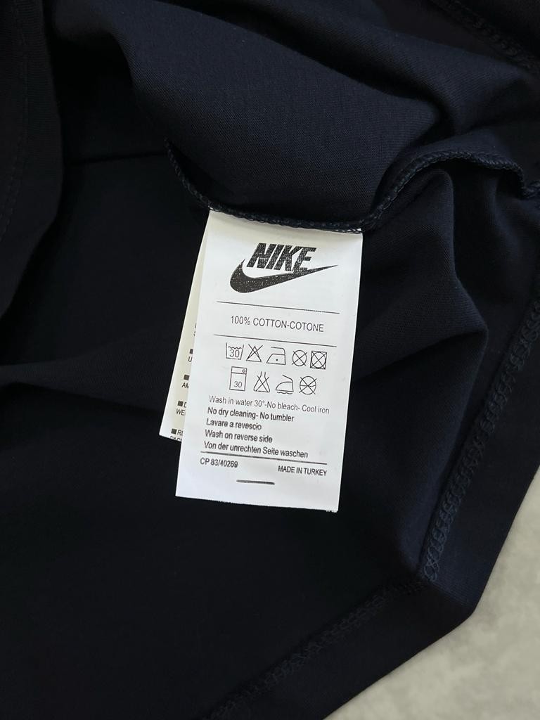Mini Nakış Logo Lacivert  T-shirt