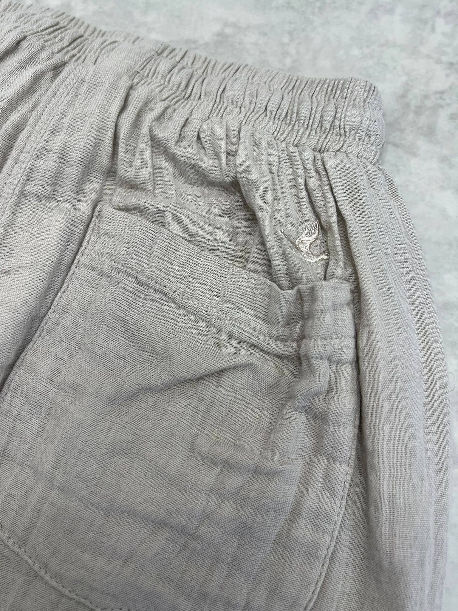 Classic Mevsimlik İnce Cream  Pantalon