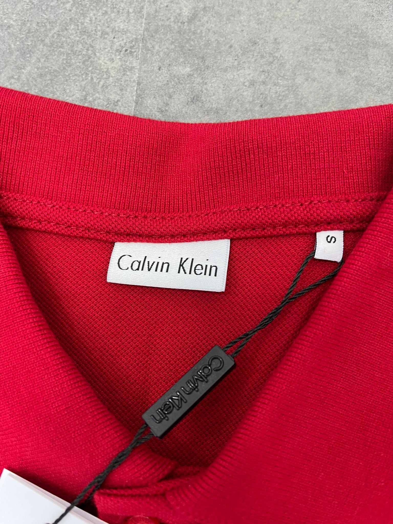 Yeni Sezon Basic Ceast Mini Logo Red T-shirt