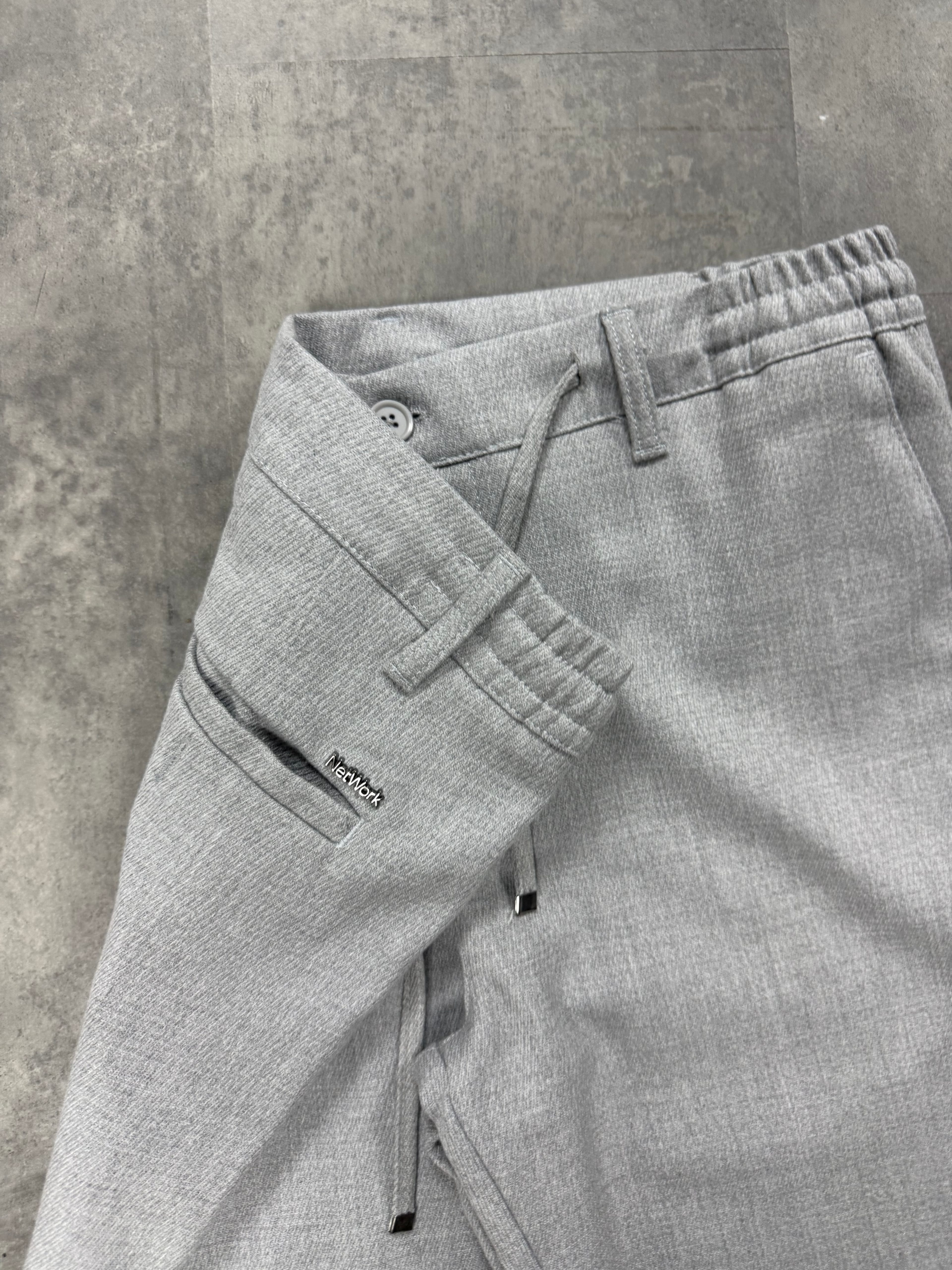 Yeni Sezon Özel Gofre Dokum Kumaş Pantalon