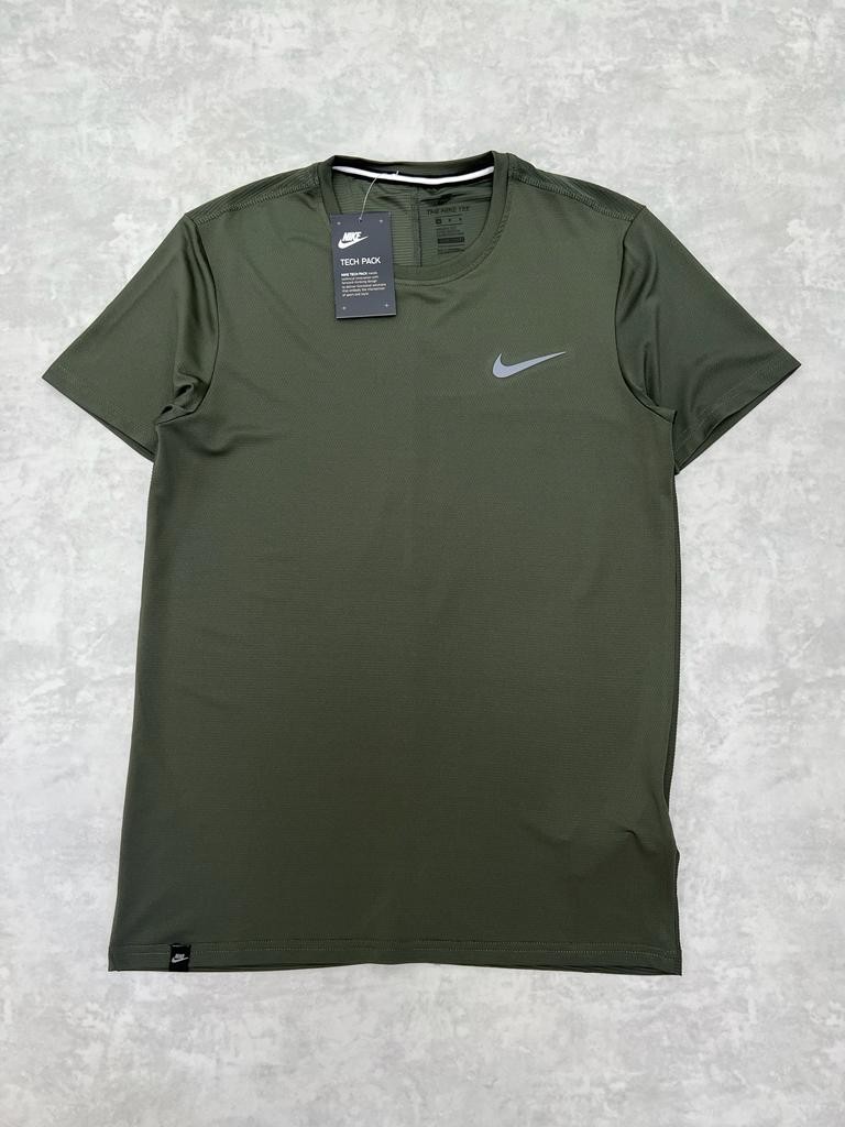 Classic Clima Cool Basic Logo Haki T-shirt