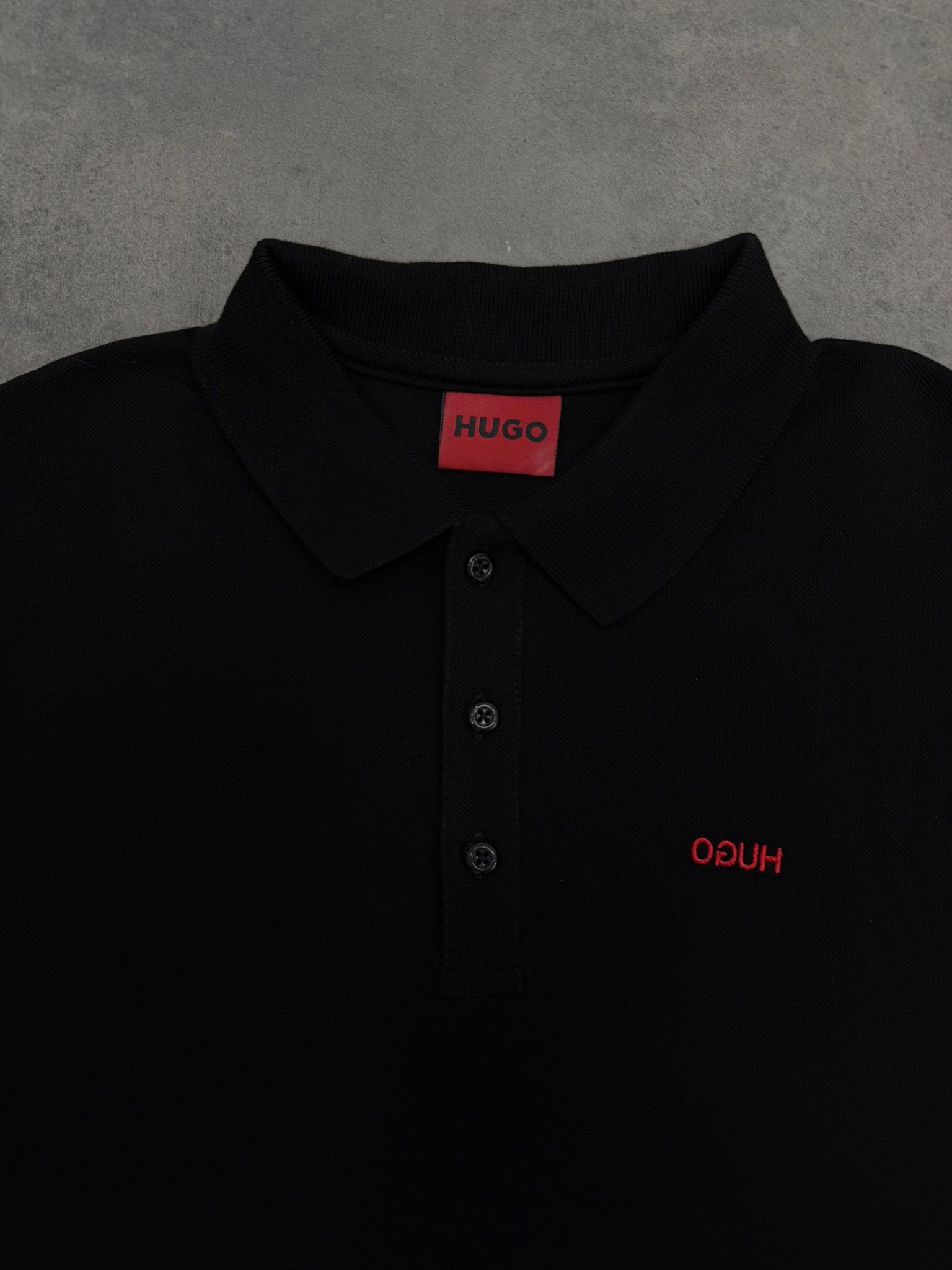 Yeni Sezon Opposite Basic Mini Logo Classic Polo Yaka