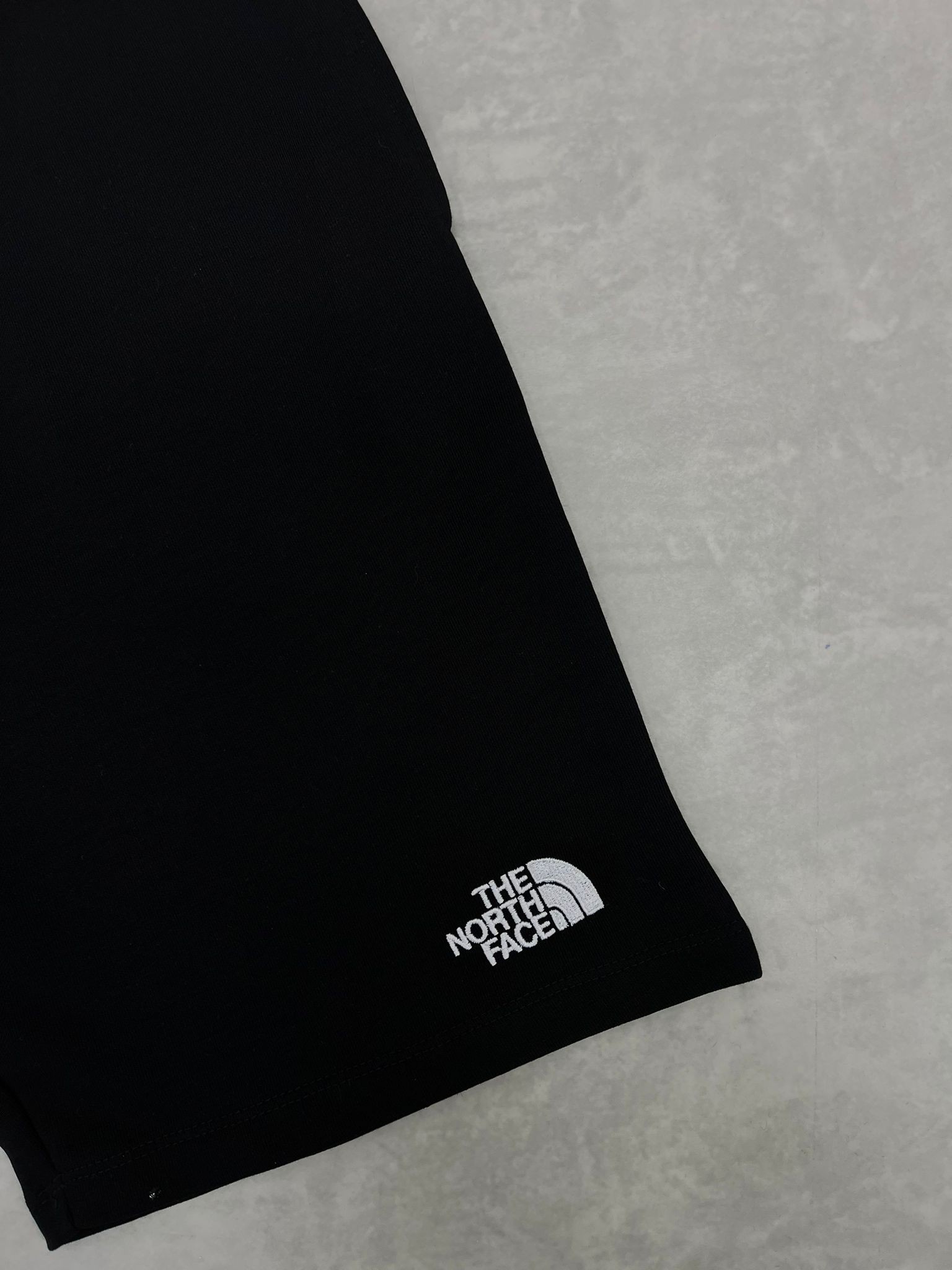 3 İplik Şardonsuz Classic Logo Black Şort