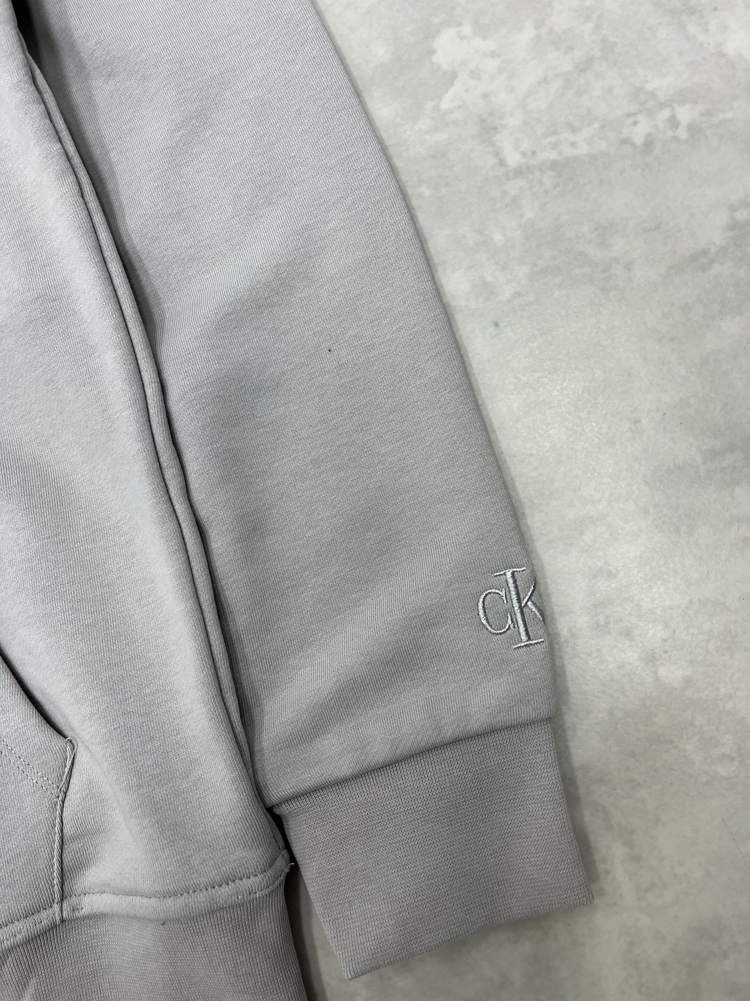Mid Full Nakış Limited Edition Şardonsuz Gray Sweatshirt