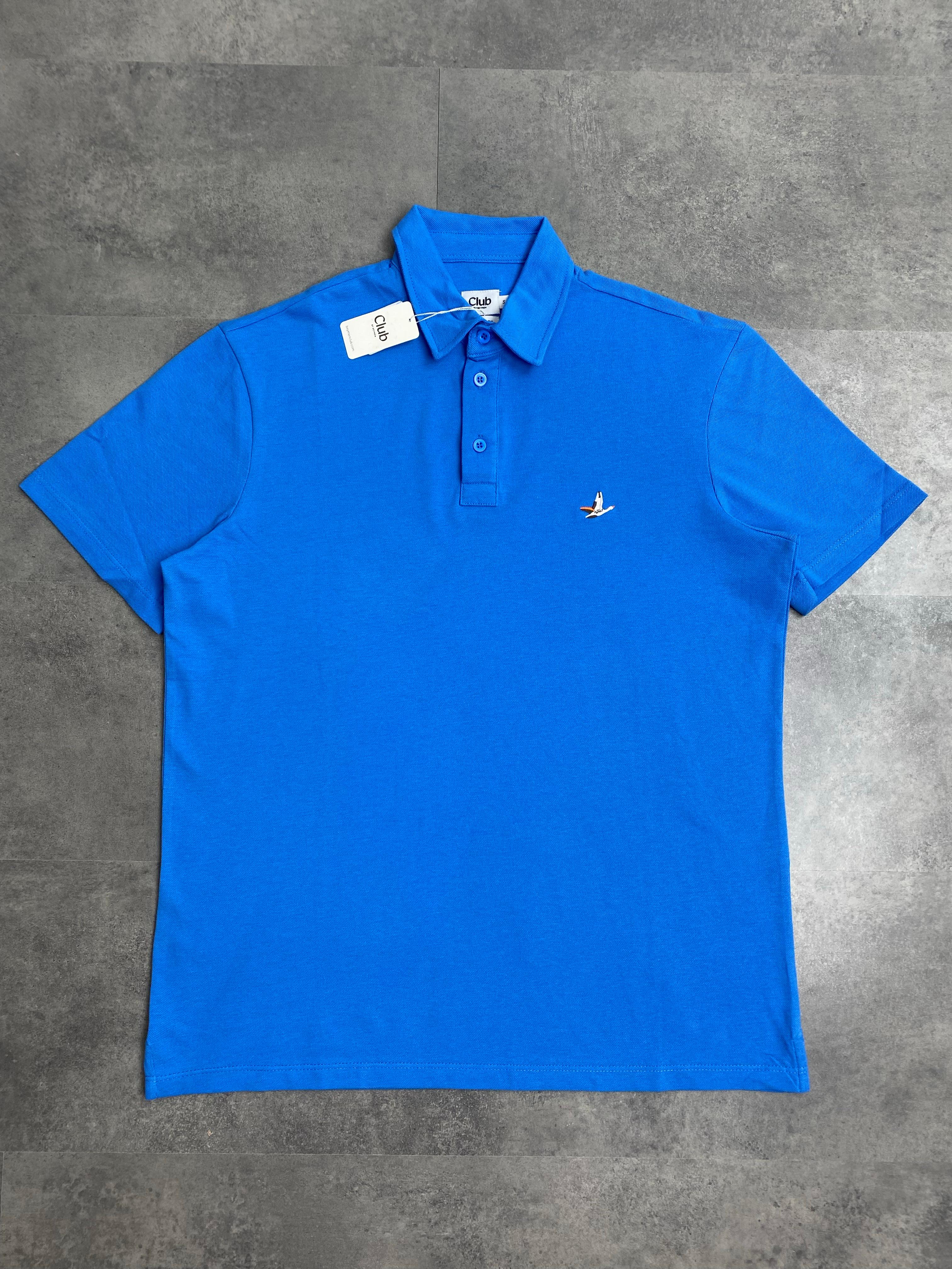 Yeni Sezon Classic Mini Logo Colourful Polo Yaka - MAVİ