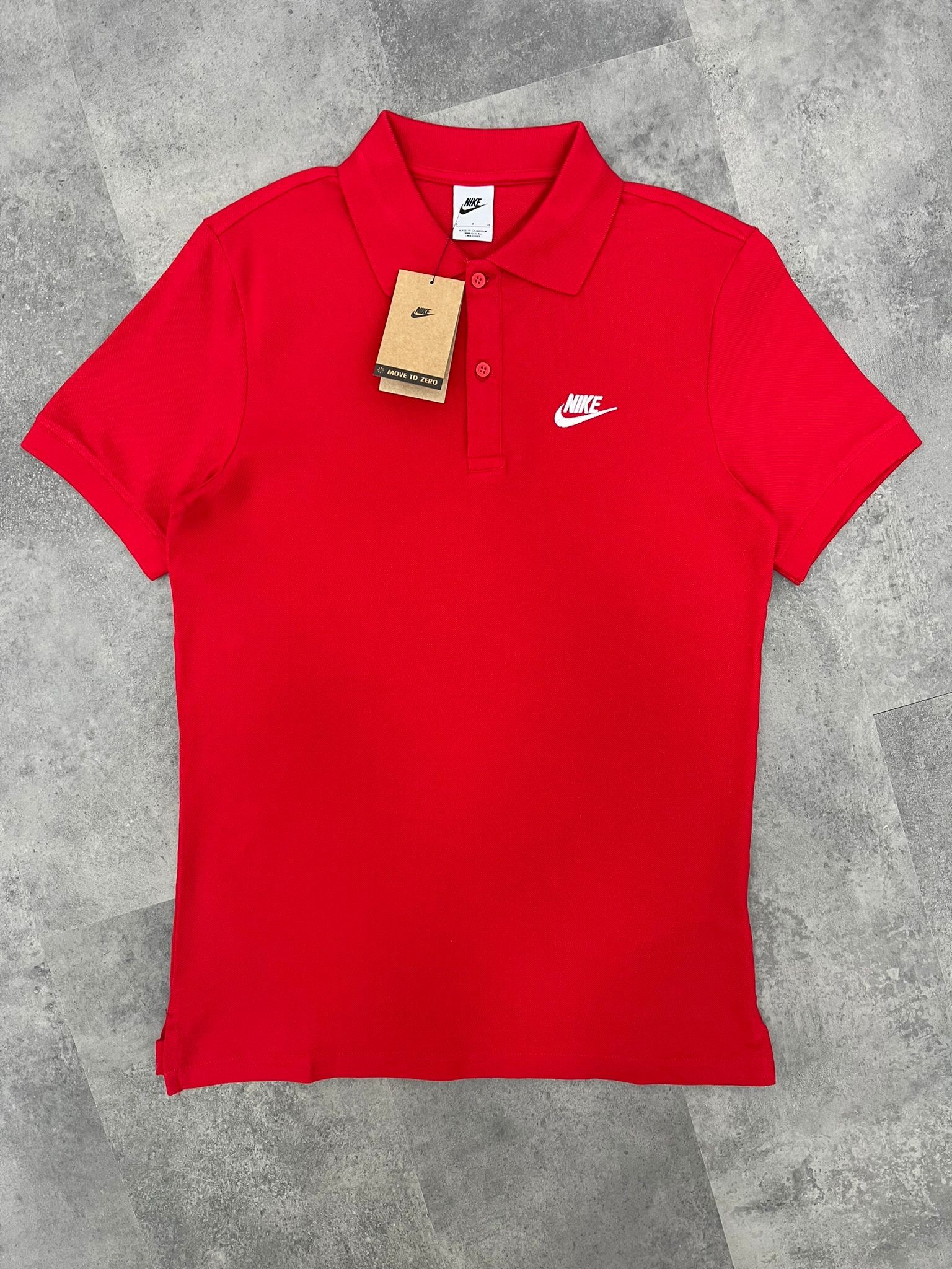 Yeni Sezon Club Fleece Red Polo Yaka