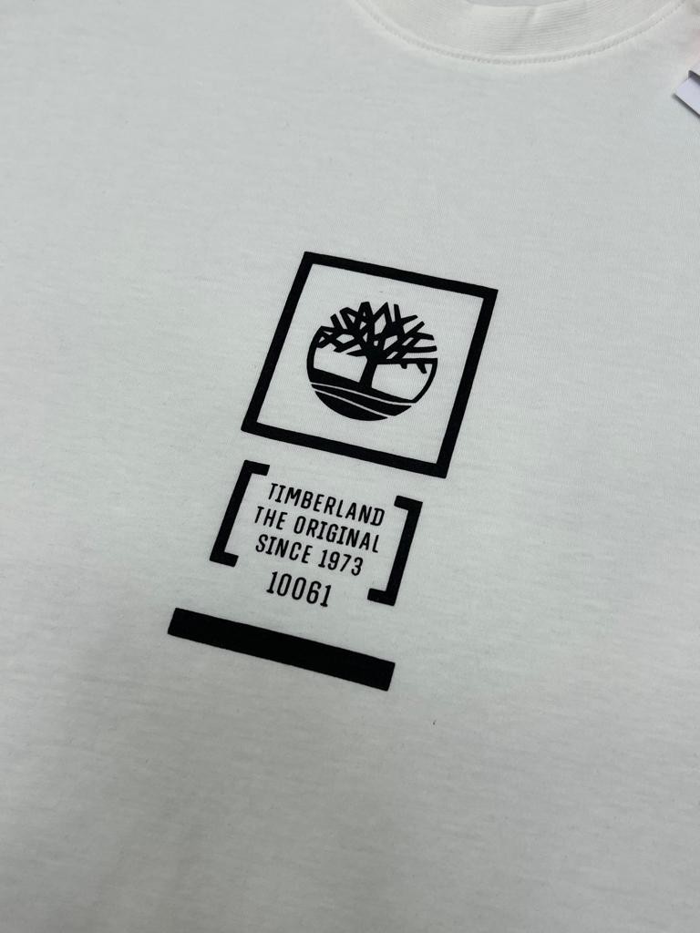 Mid Logo Krem T-shirt