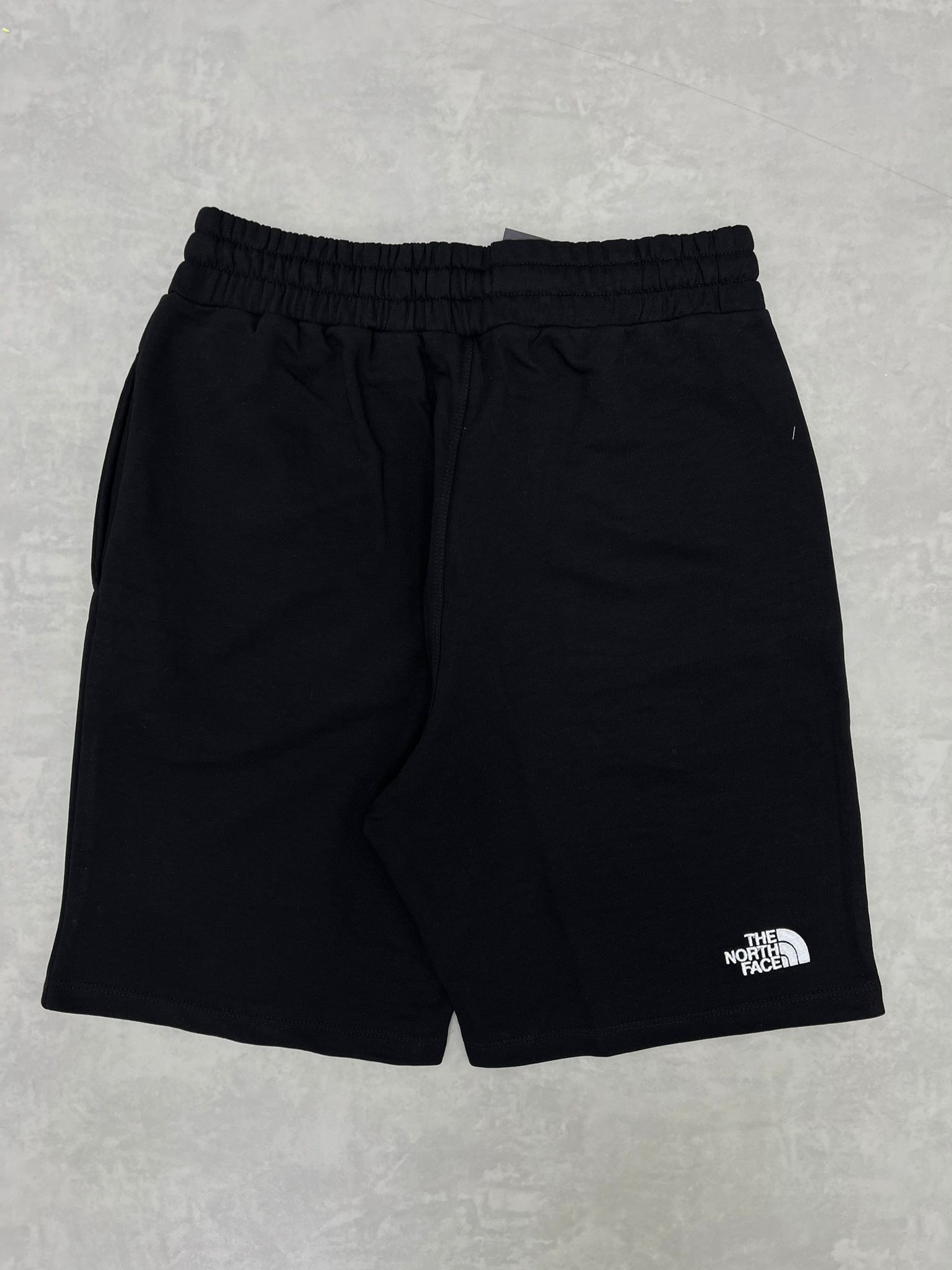 3 İplik Şardonsuz Classic Logo Black Şort