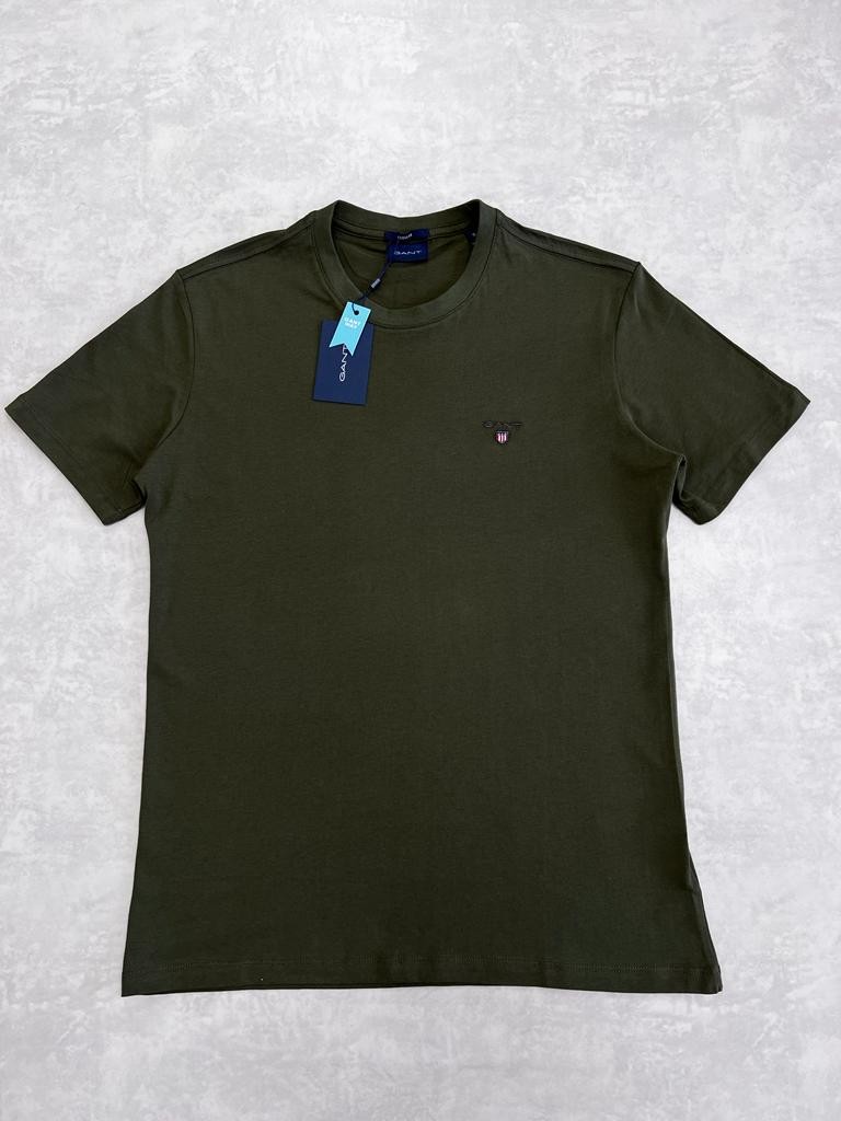 Classic Basic Mini Logo Haki T-shirt