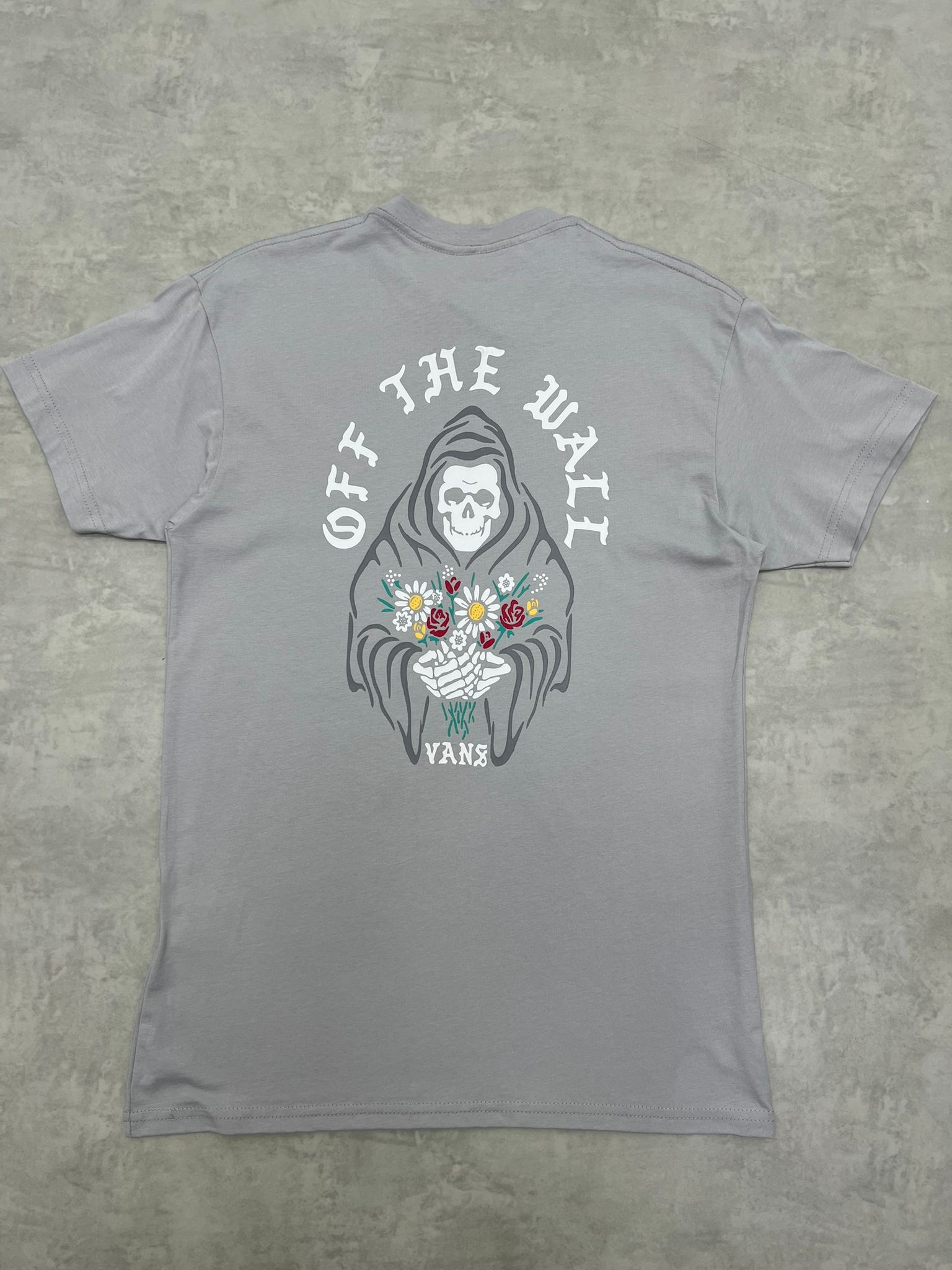 Executioner Of The Wall Back Print Gray T-shirt
