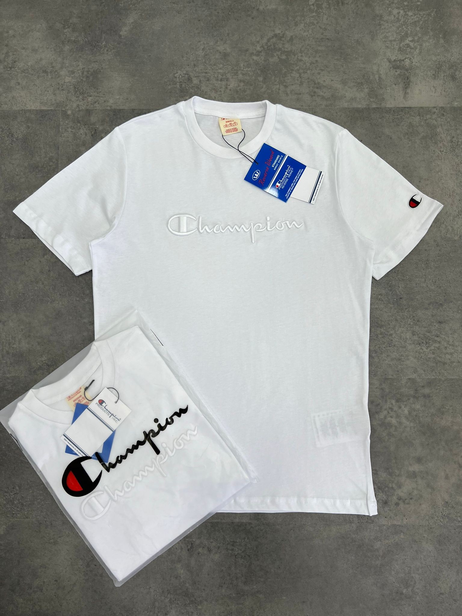 Yeni Sezon Mid Icon Ton To Tone Series White T-shirt