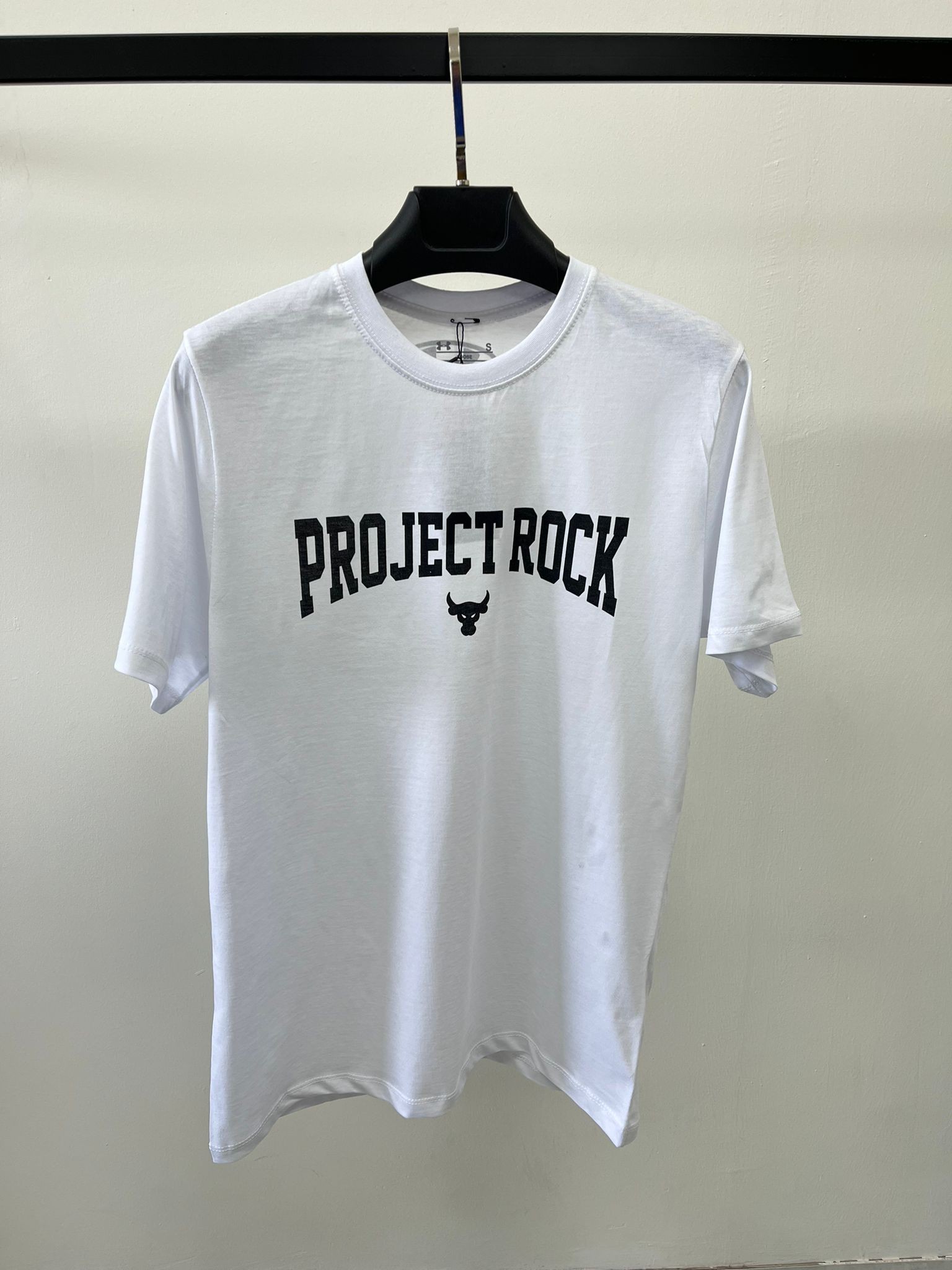 Project Rock Icon Mid Logo White T-shirt