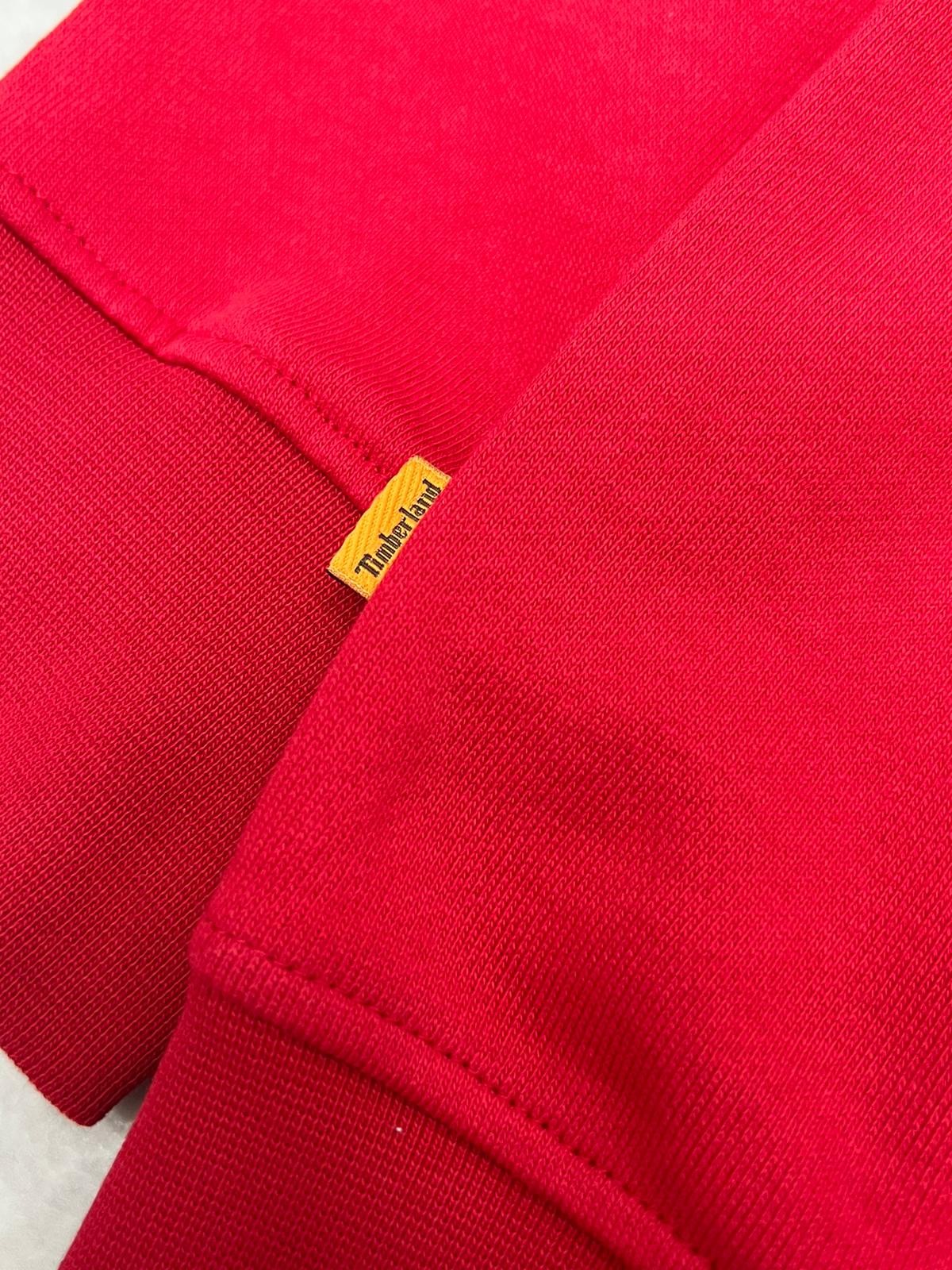 Ton To Tone Mid Icon Nakış Red Sweatshirt