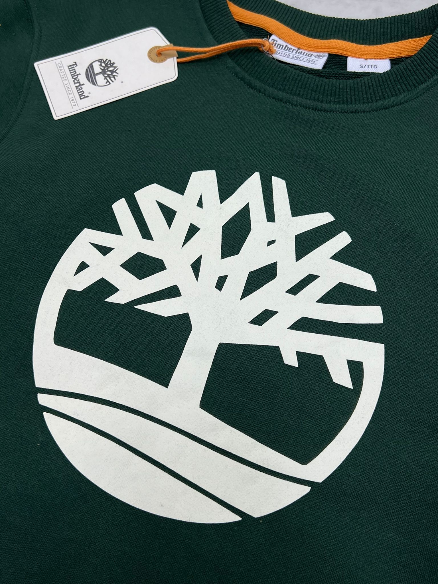 Mid Icon Logo Woden Light Haki Sweatshirt