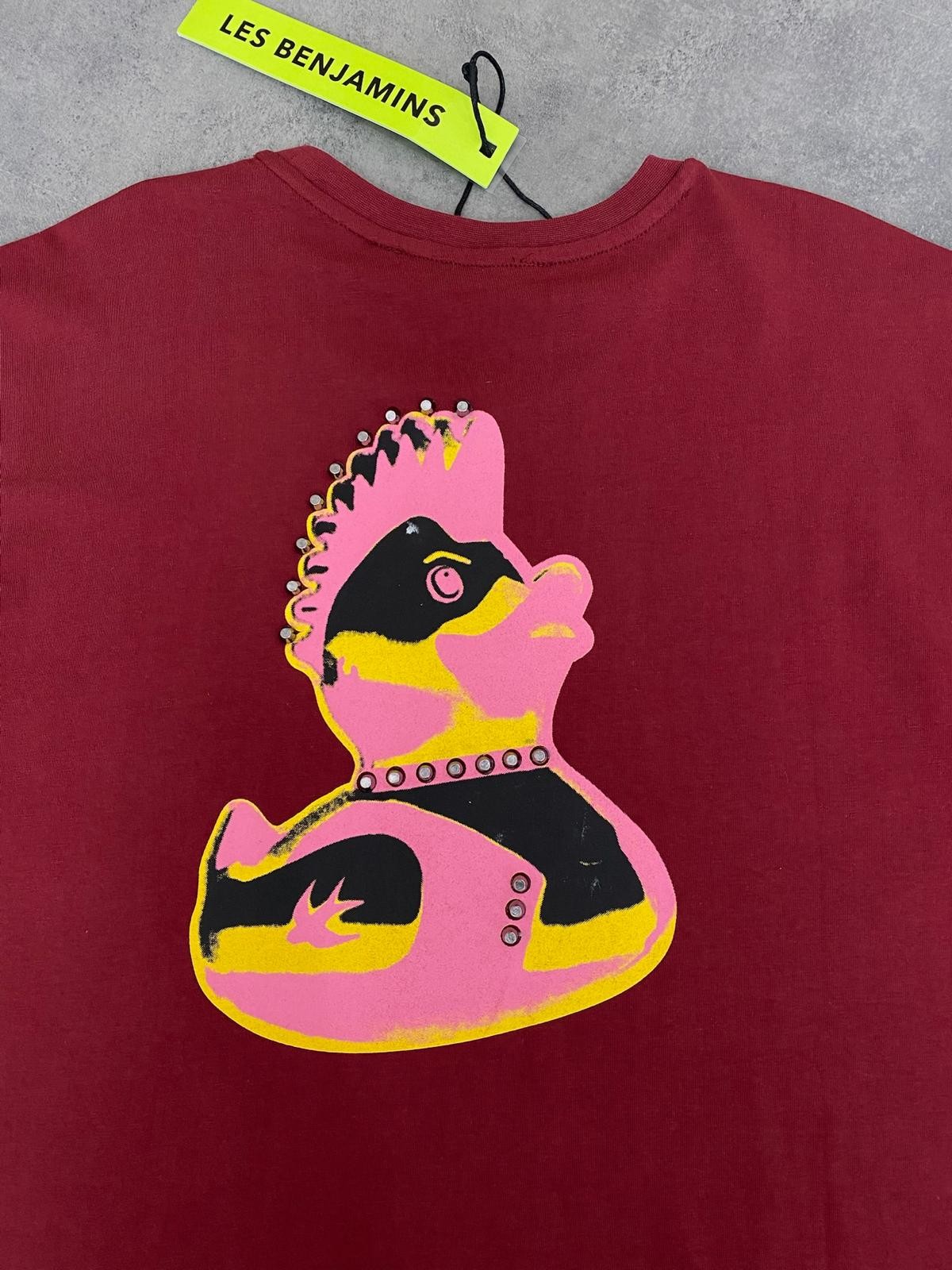 Yeni Sezon Zımba Detay Ducky Print T-shirt